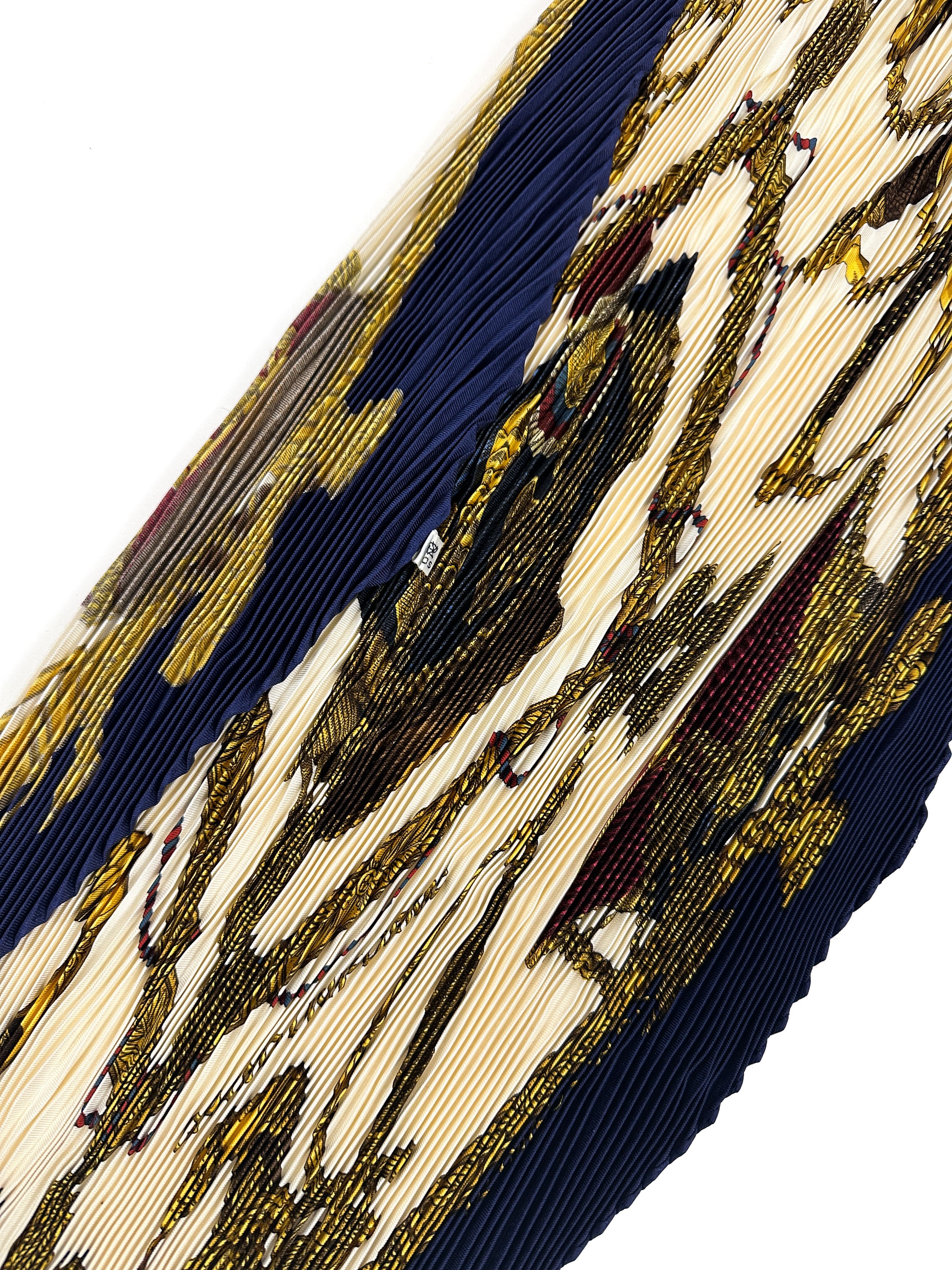 Hermès Grand Uniforme Plissé 90