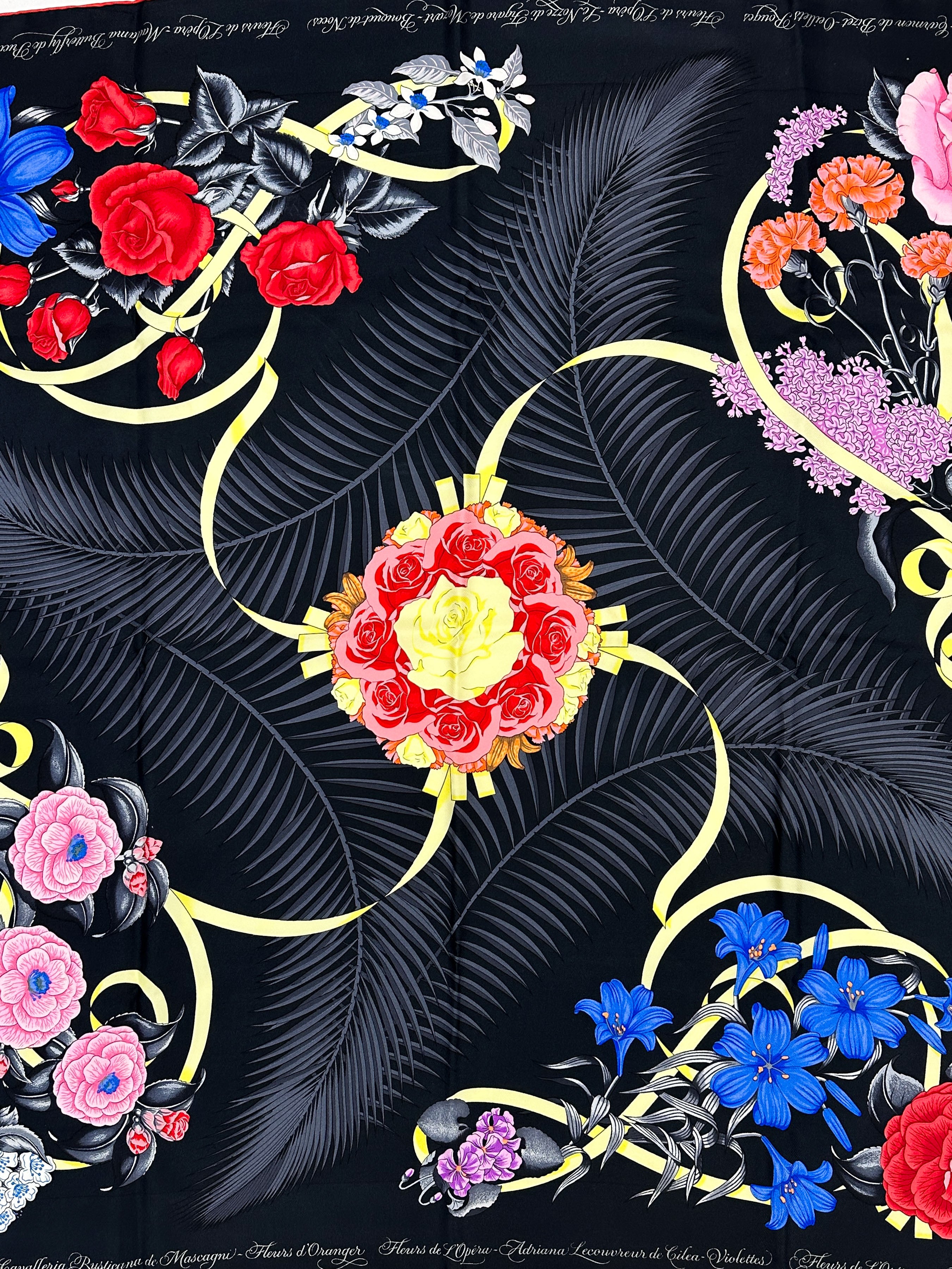 Hermès Fleurs de L’Opéra 90
