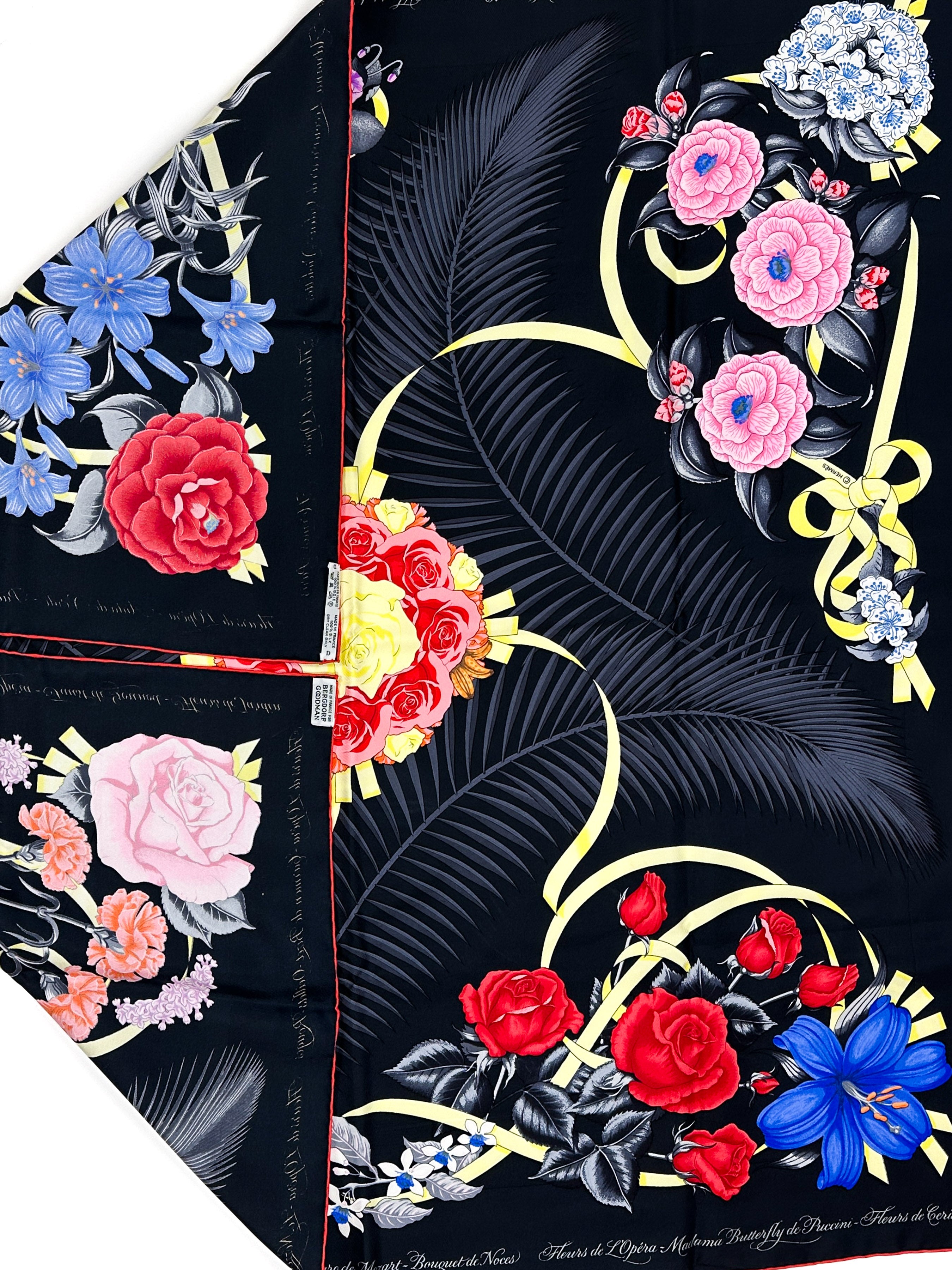 Hermès Fleurs de L’Opéra 90