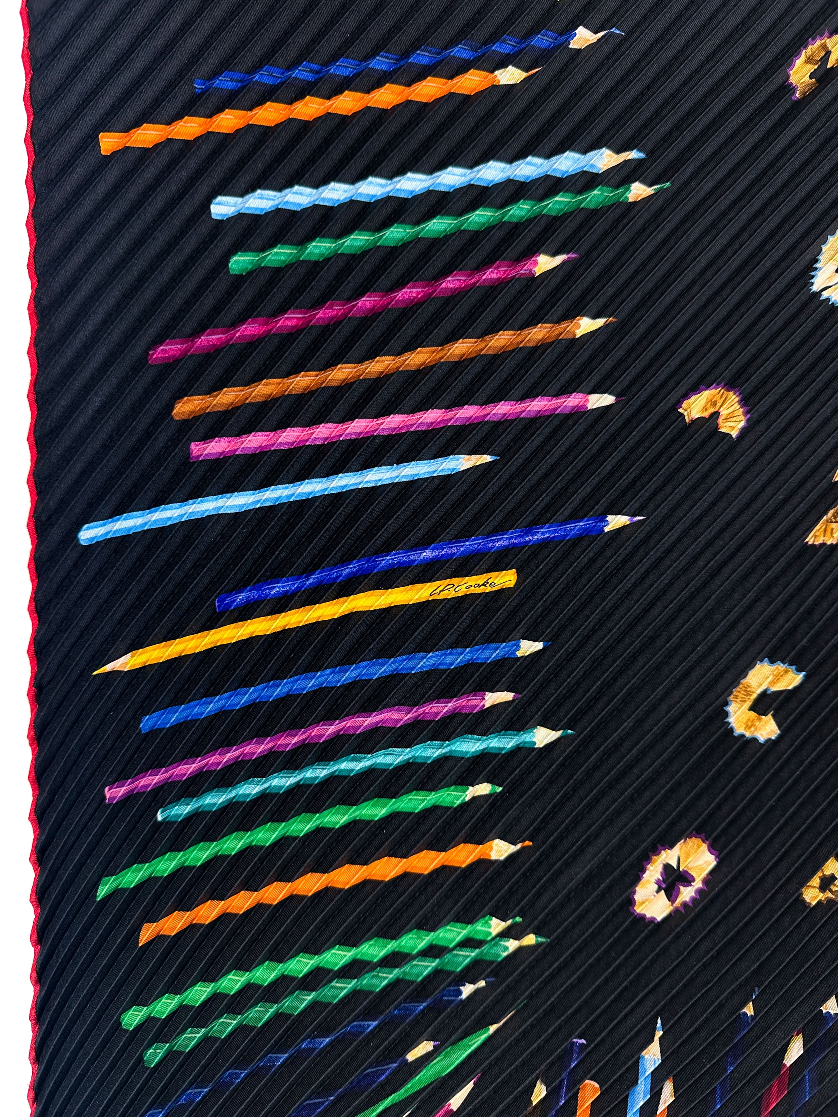 Hermès A Vos Crayons Plissé 90