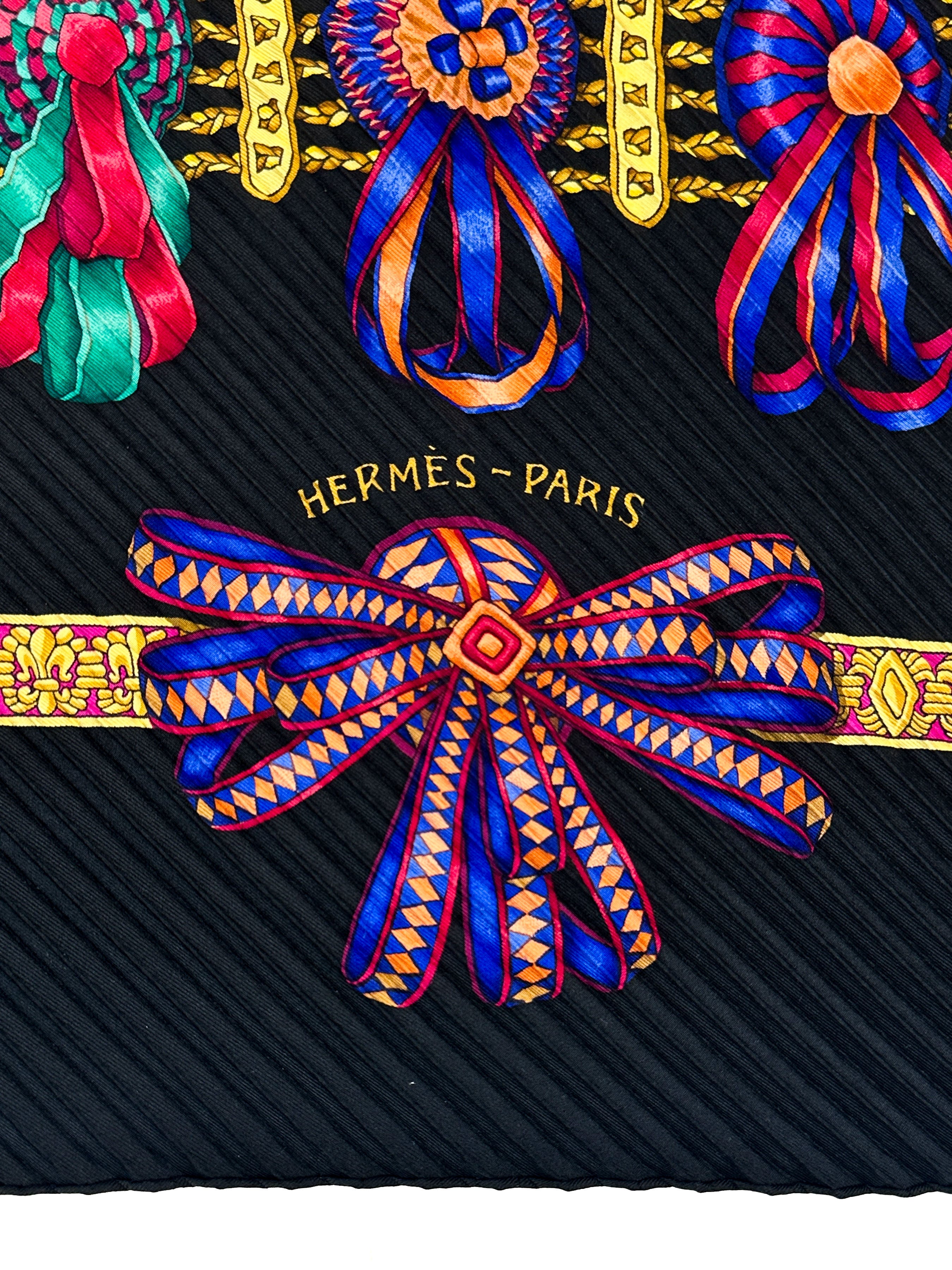 Hermès Les Rubans du Cheval Plissé 90