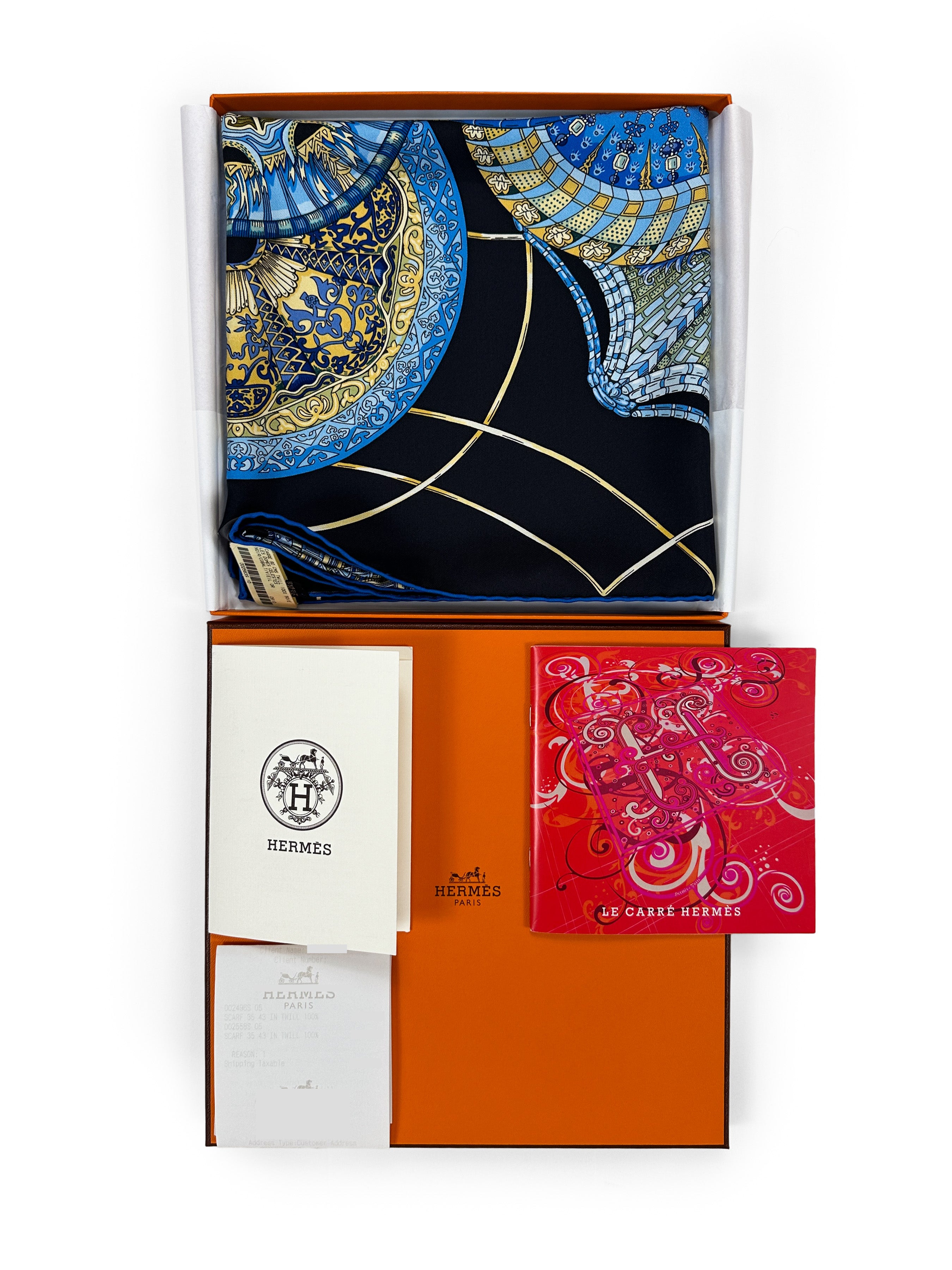 Hermès Les Dômes Célestes 90