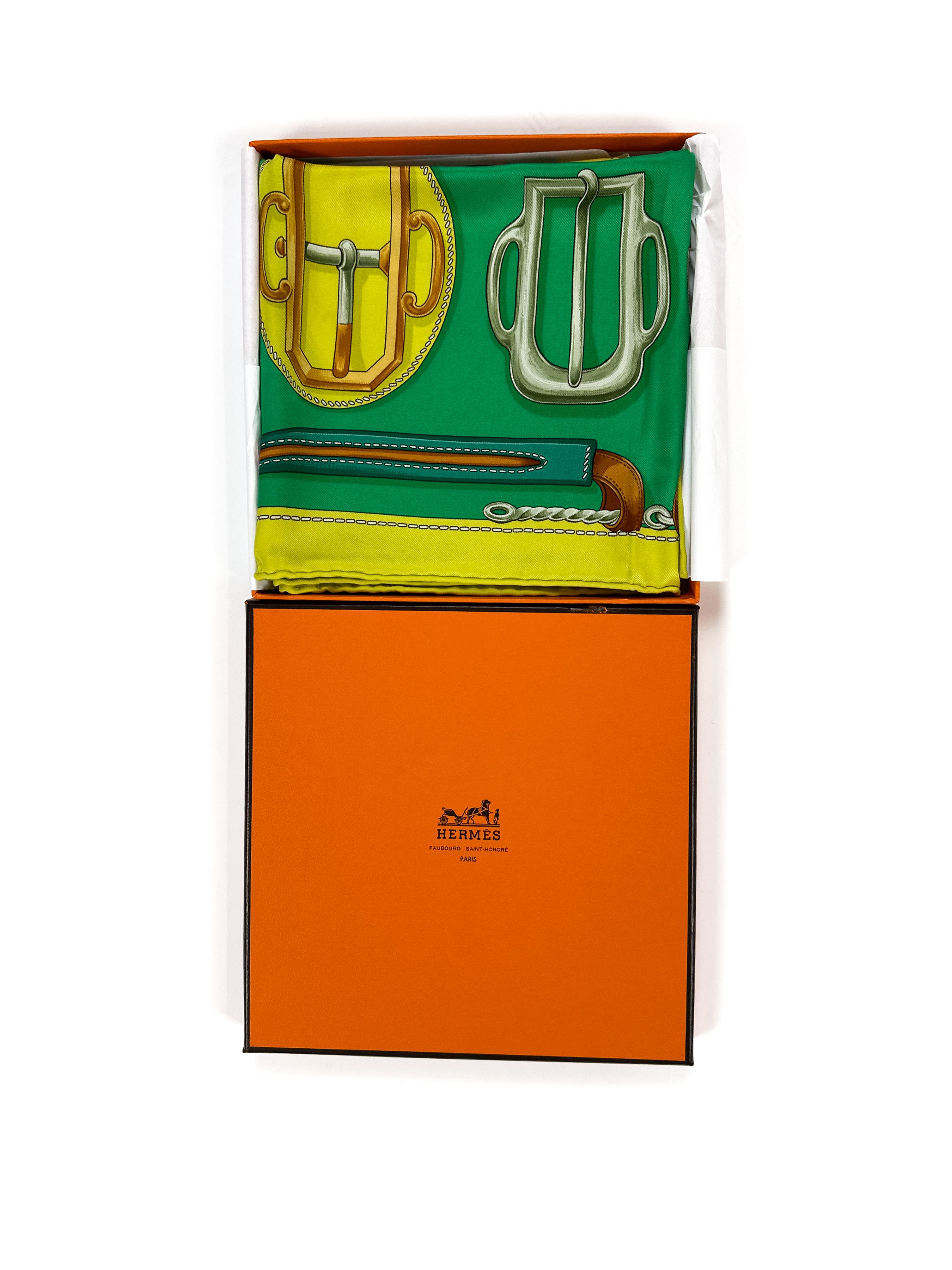 エルメス　カレ70 BOUCLERIE MODERNE Hermès Bouclerie Moderne 70