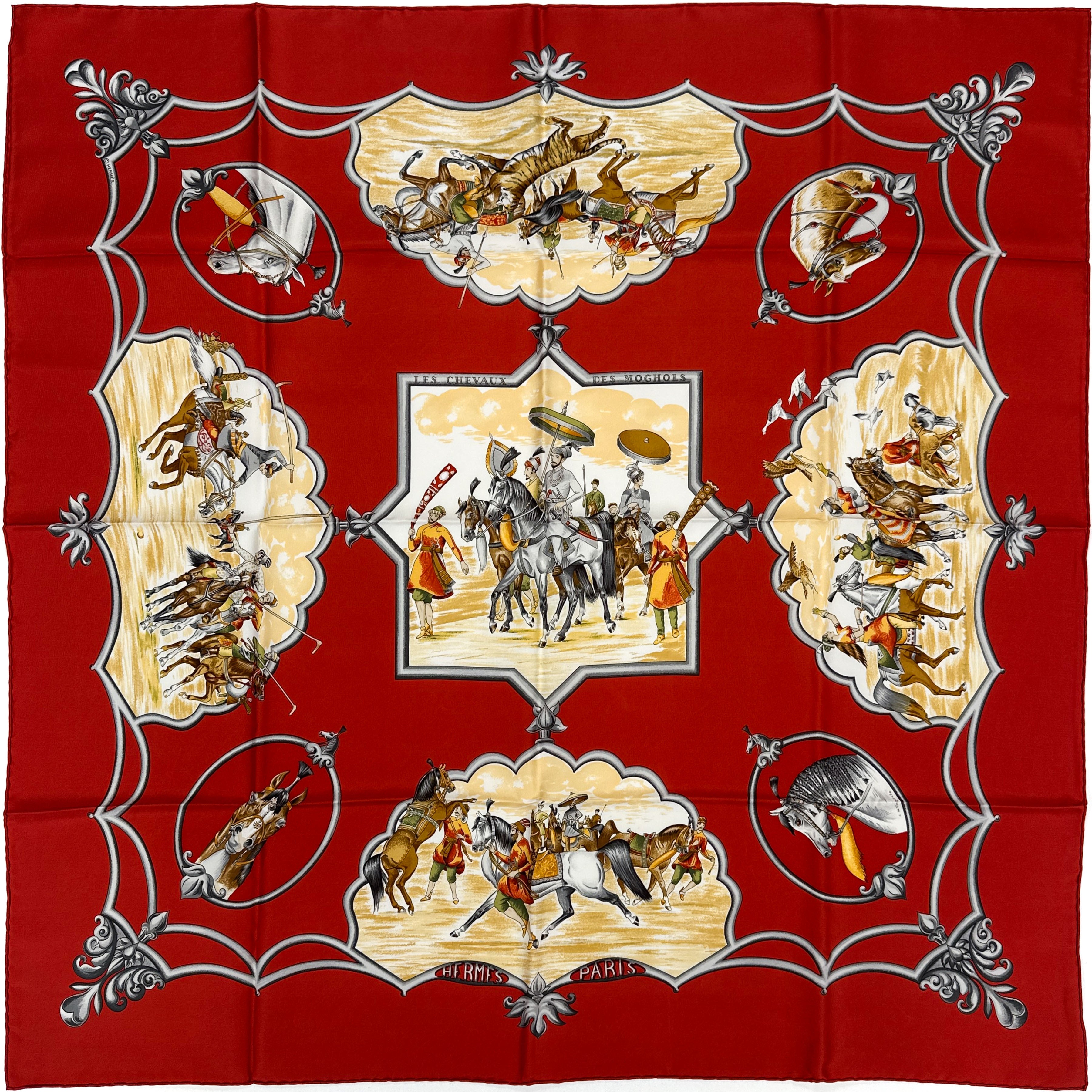Hermès Les Chevaux des Moghols 90