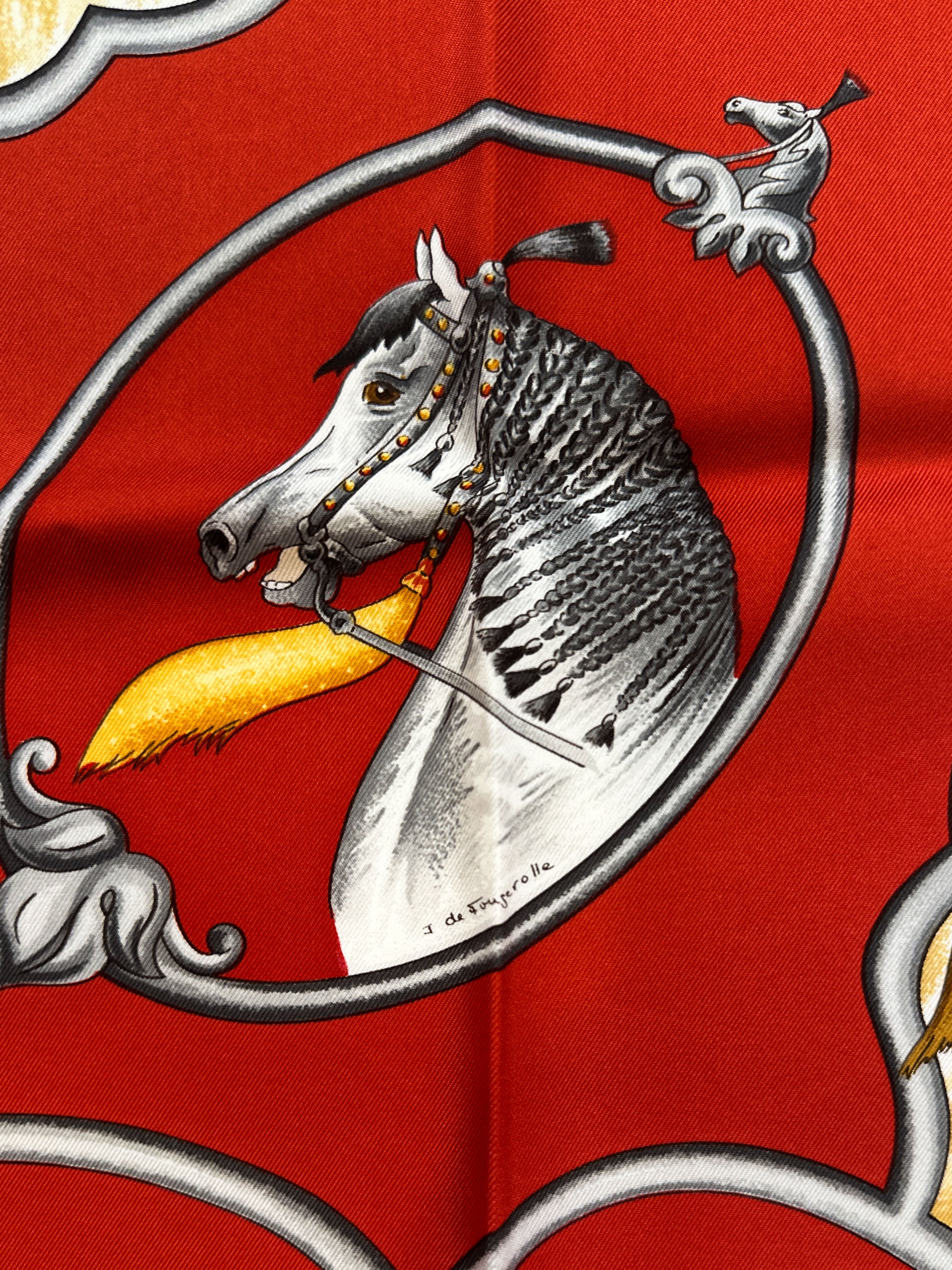 Hermès Les Chevaux des Moghols 90