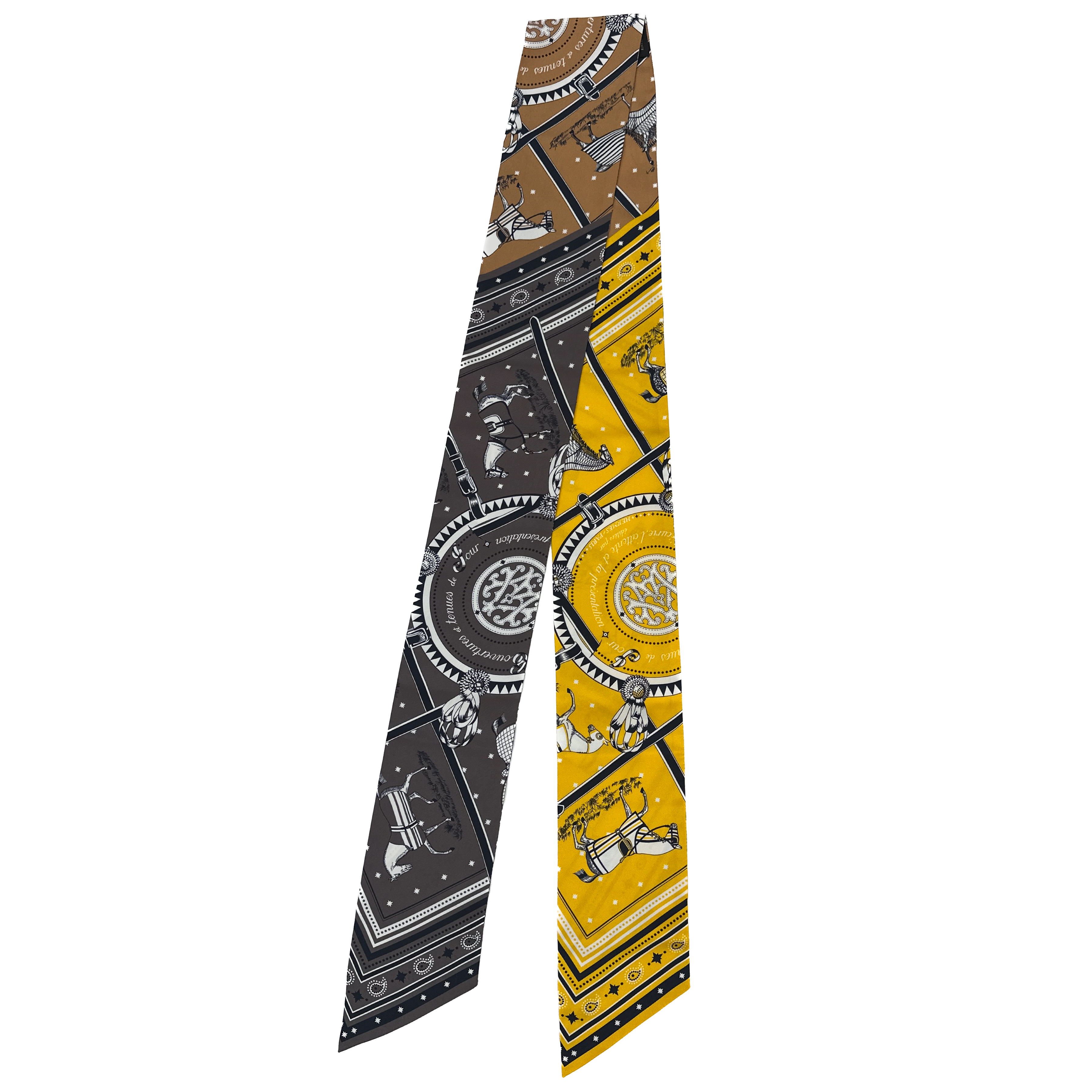 Hermès Couvertures et Tenues de Jour Bandana Maxi Twilly Slim