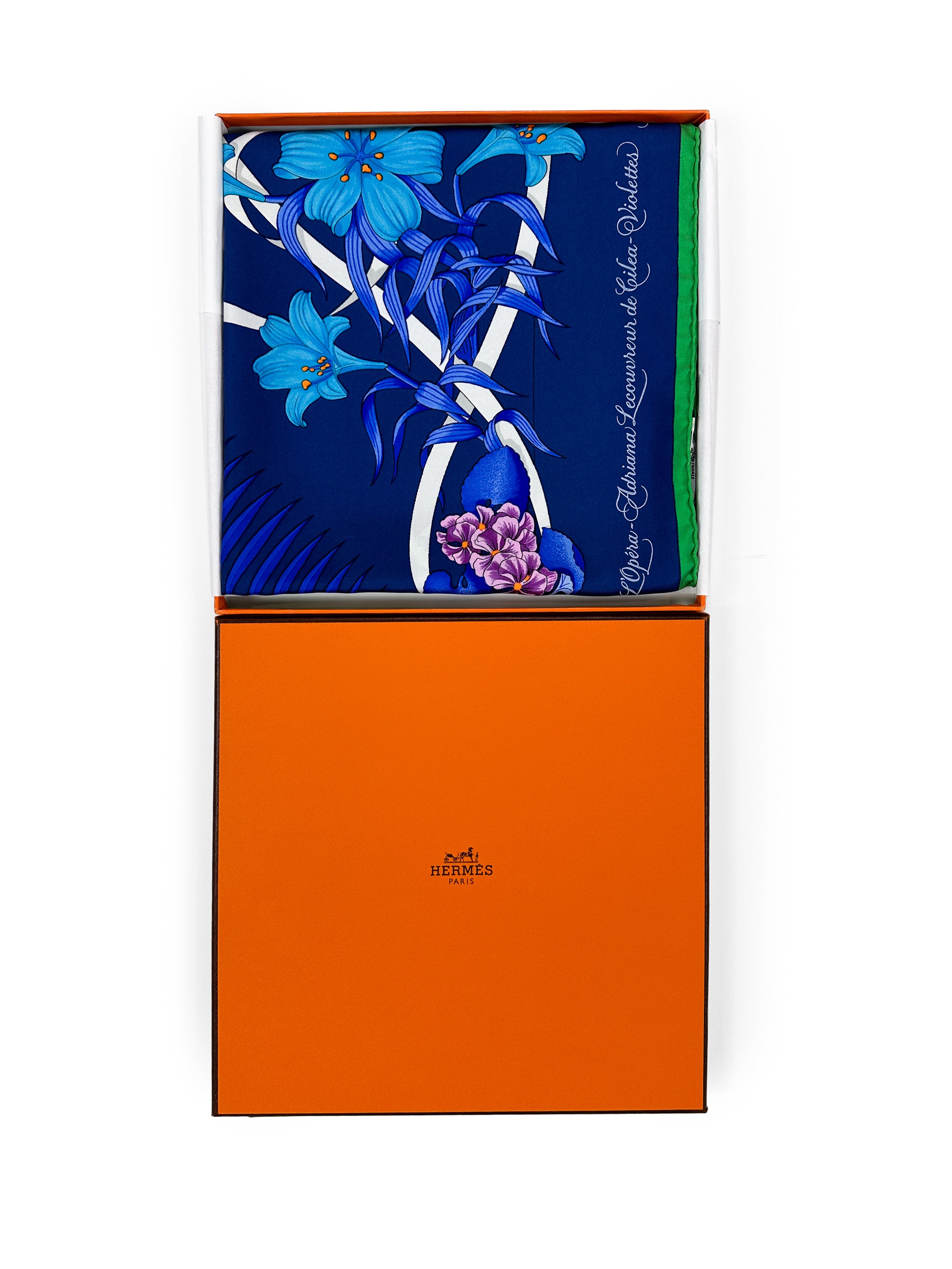 Hermès Fleurs de L’Opéra 90