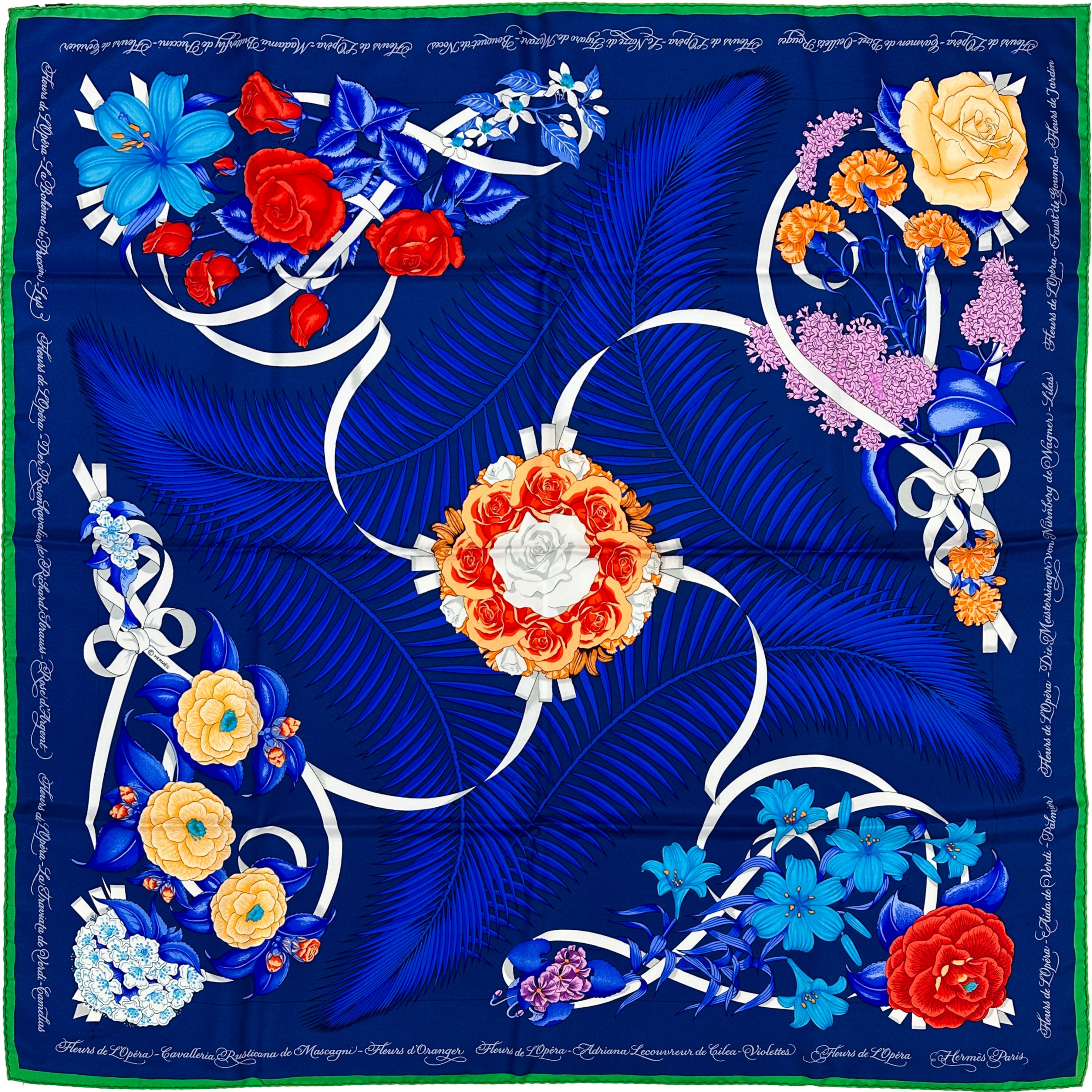 Hermès Fleurs de L’Opéra 90