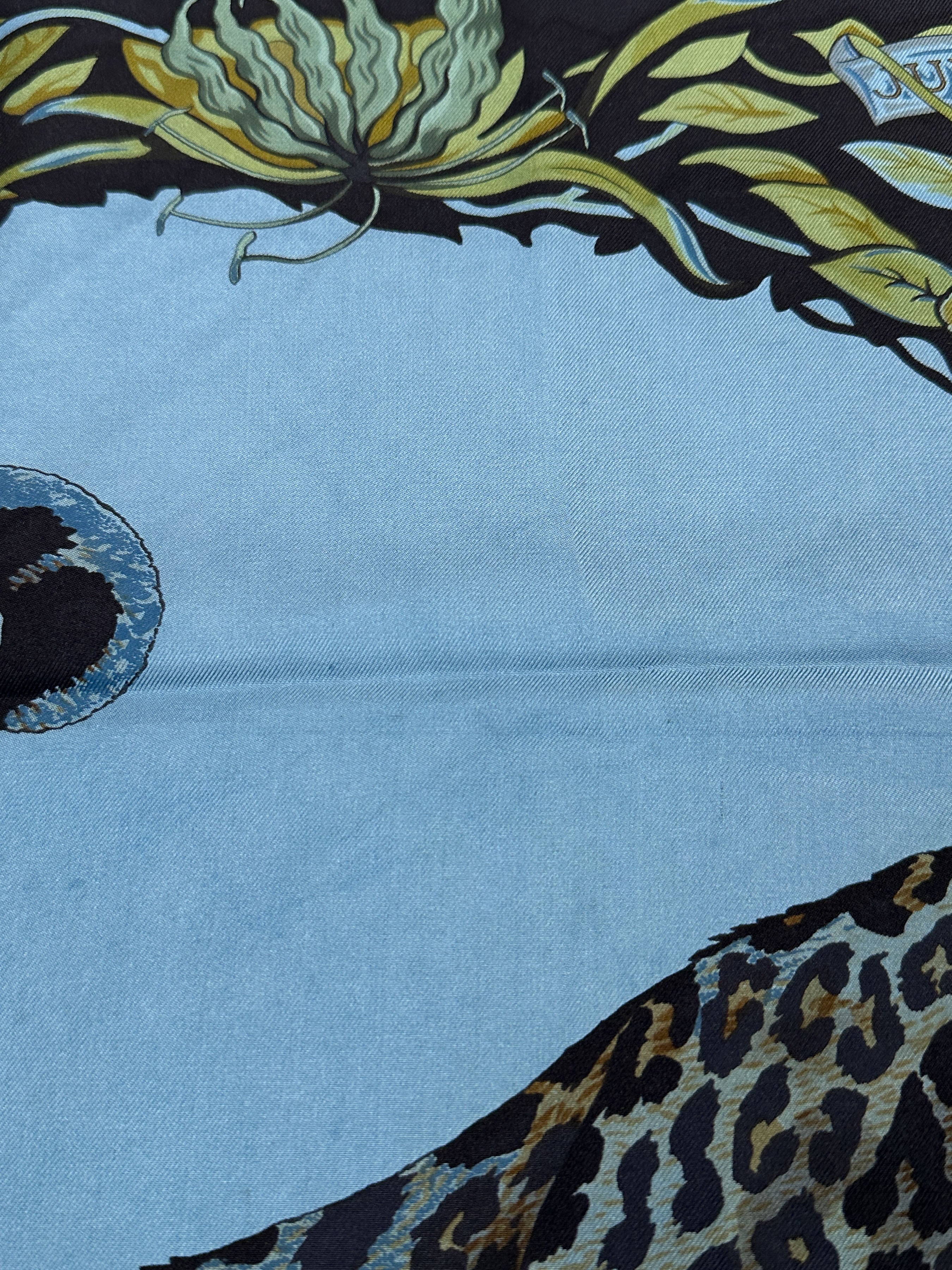 Hermès Jungle Love Dip Dye 90