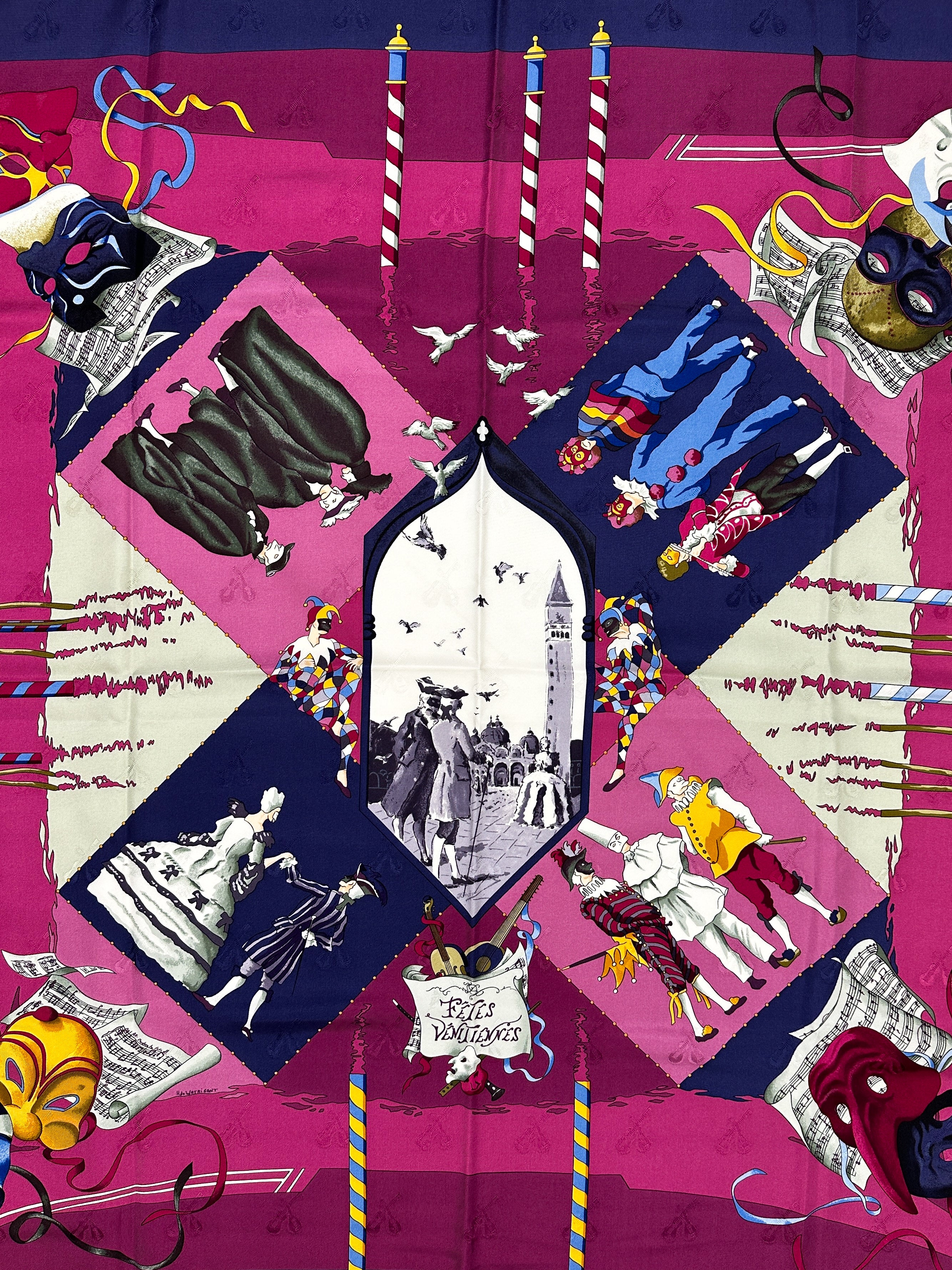 Hermès Fêtes Venitiennes 90