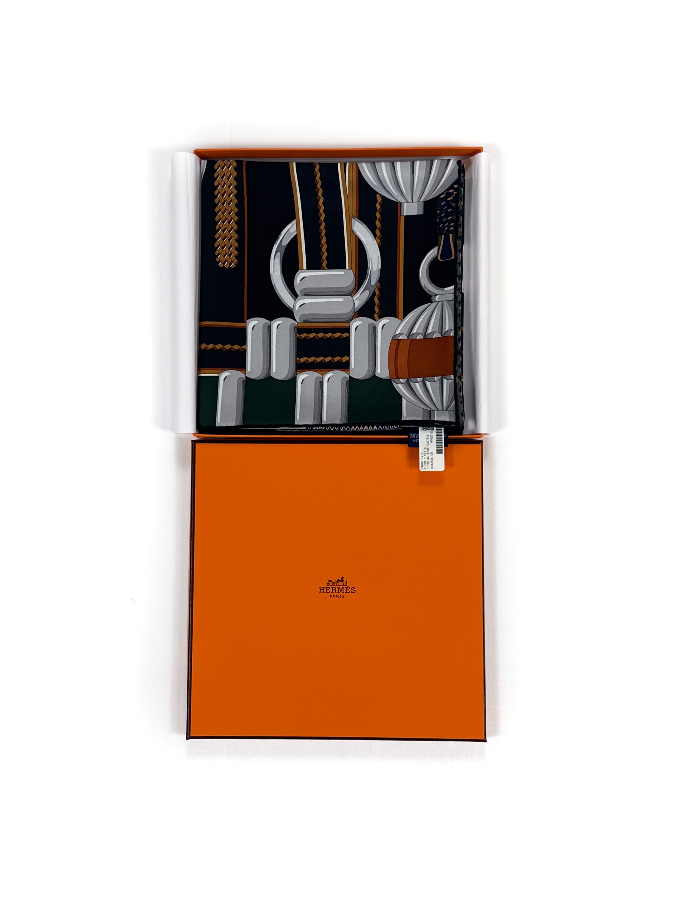 Hermès Flora y Plata 90
