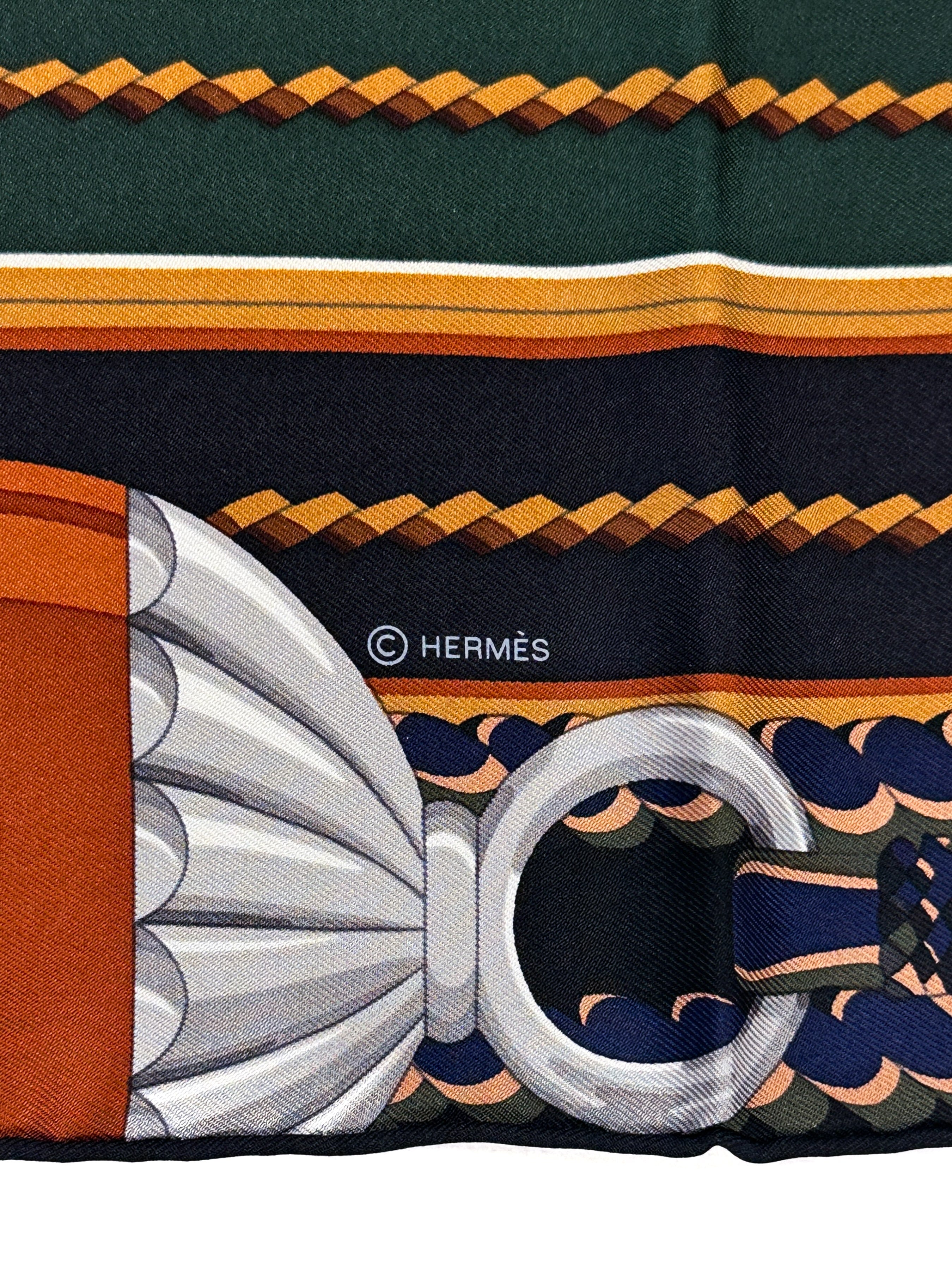 Hermès Flora y Plata 90