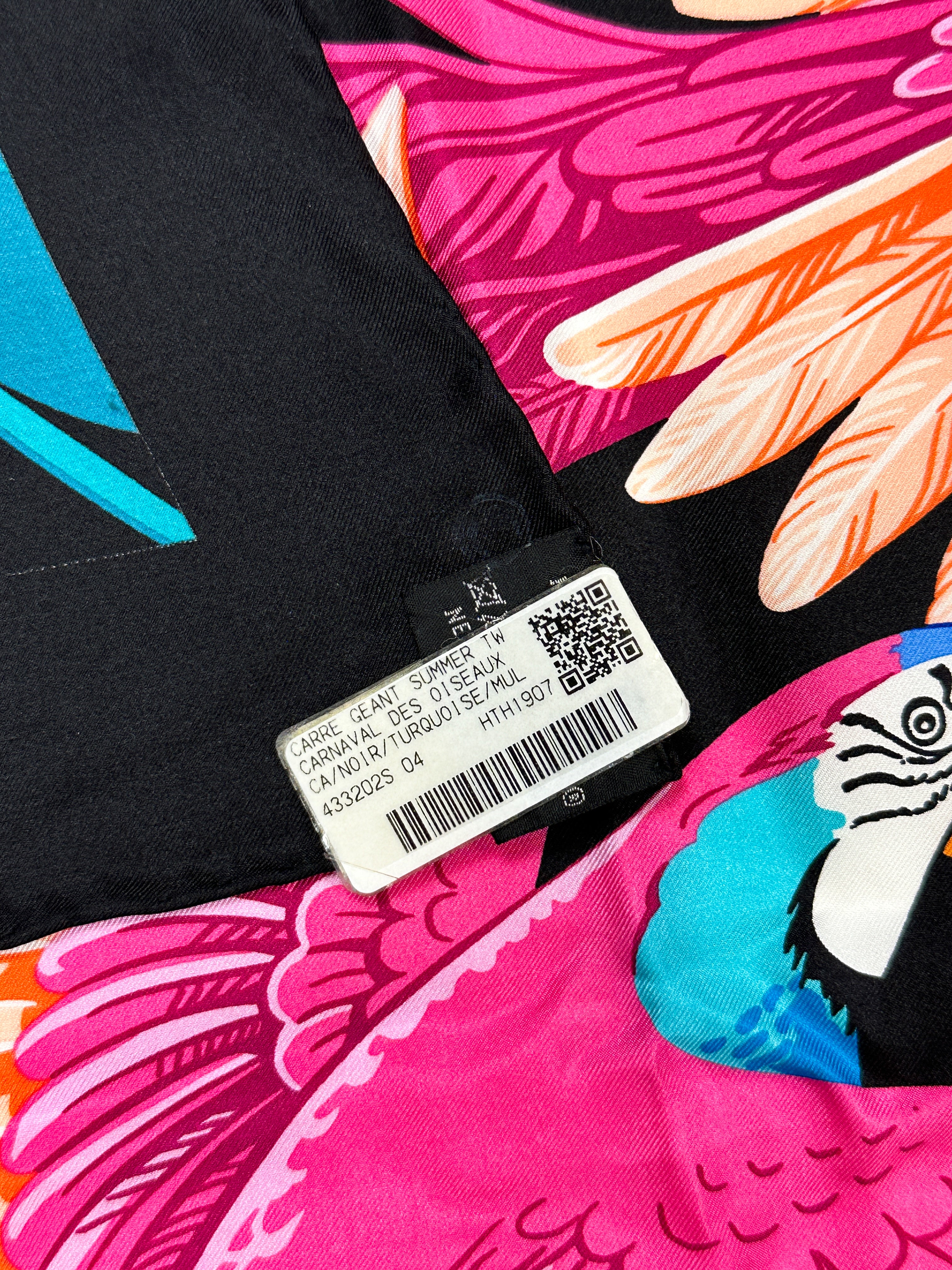 Hermès Carnaval des Oiseaux Silk 140