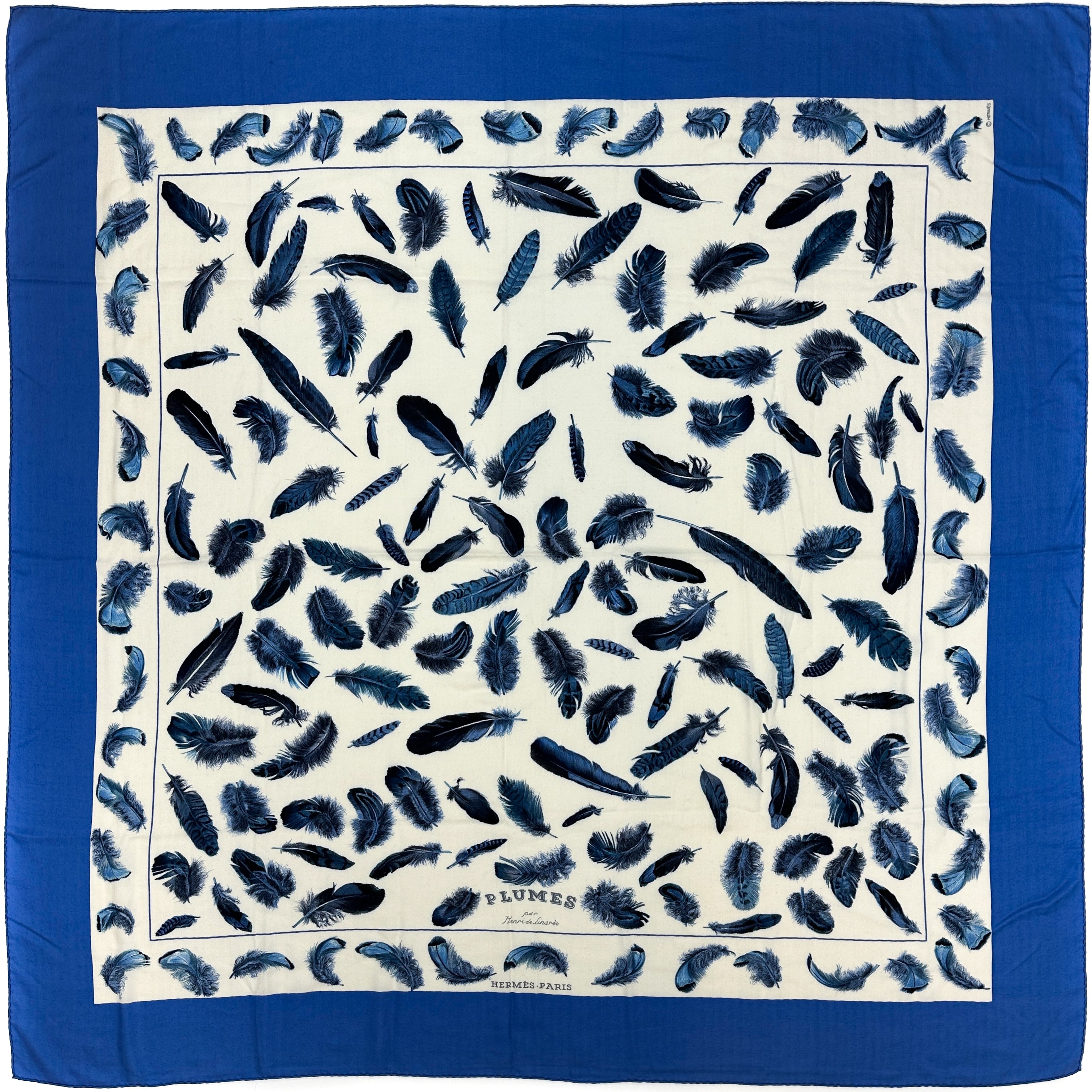 Hermès Plumes Cashmere Silk 140