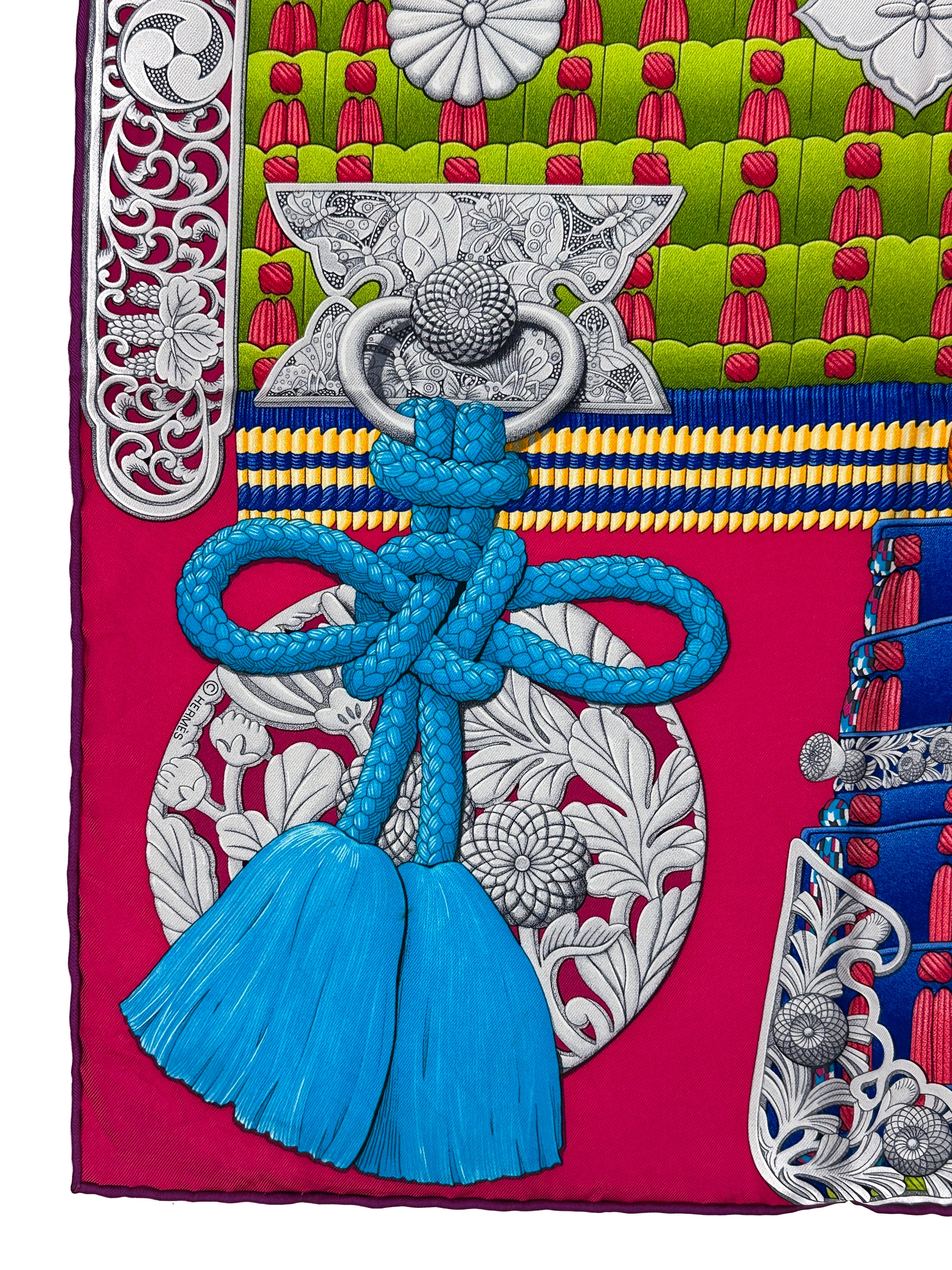Hermès Parures de Samourais 90