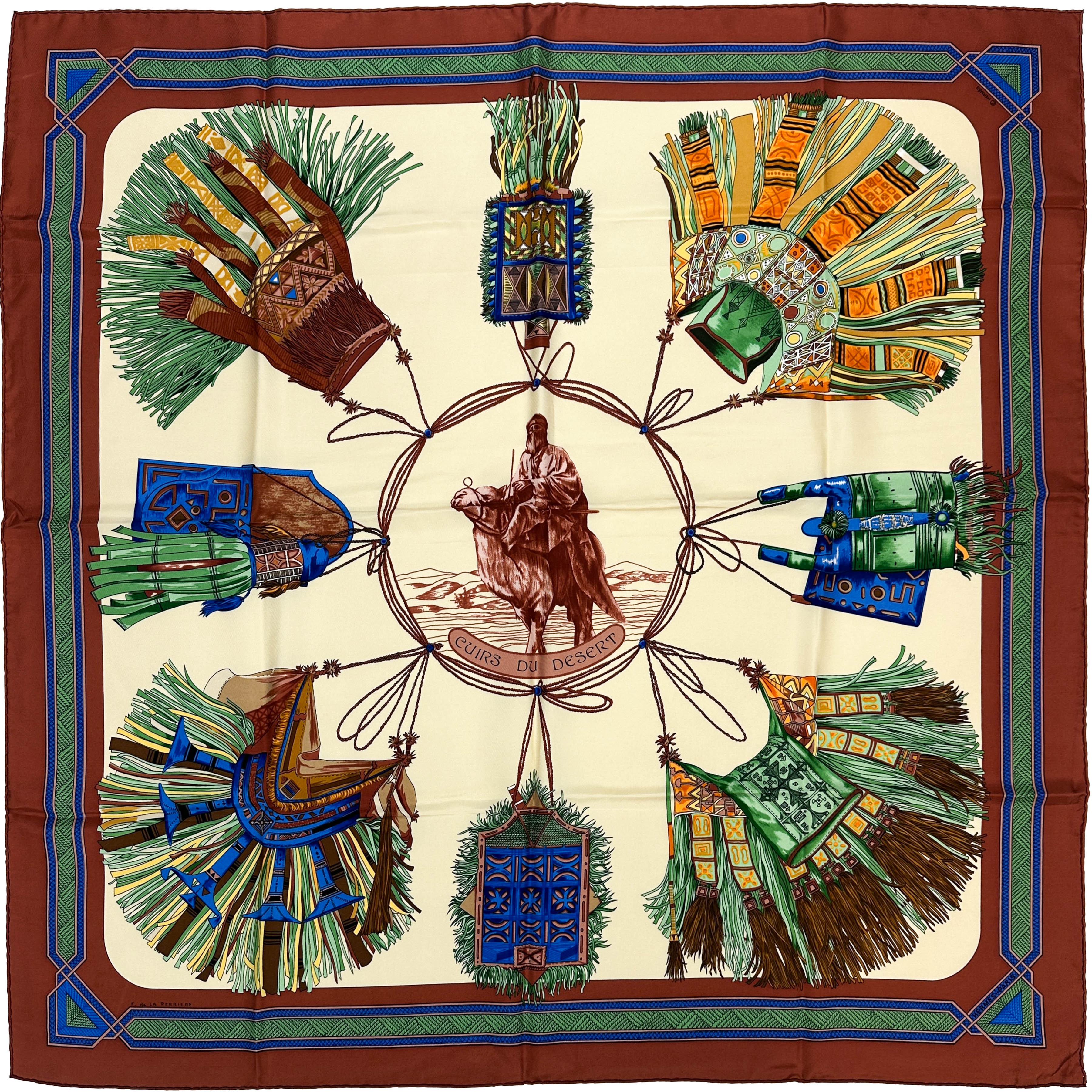 Hermès Cuirs du Désert 90
