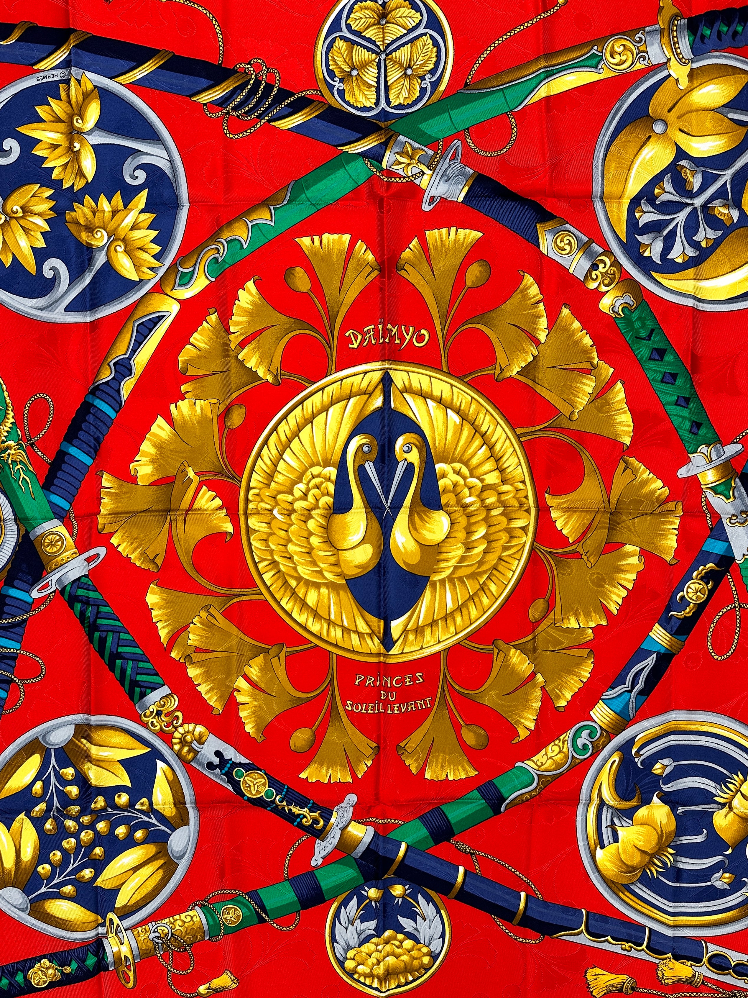 Hermès Daimyo Jacquard 90