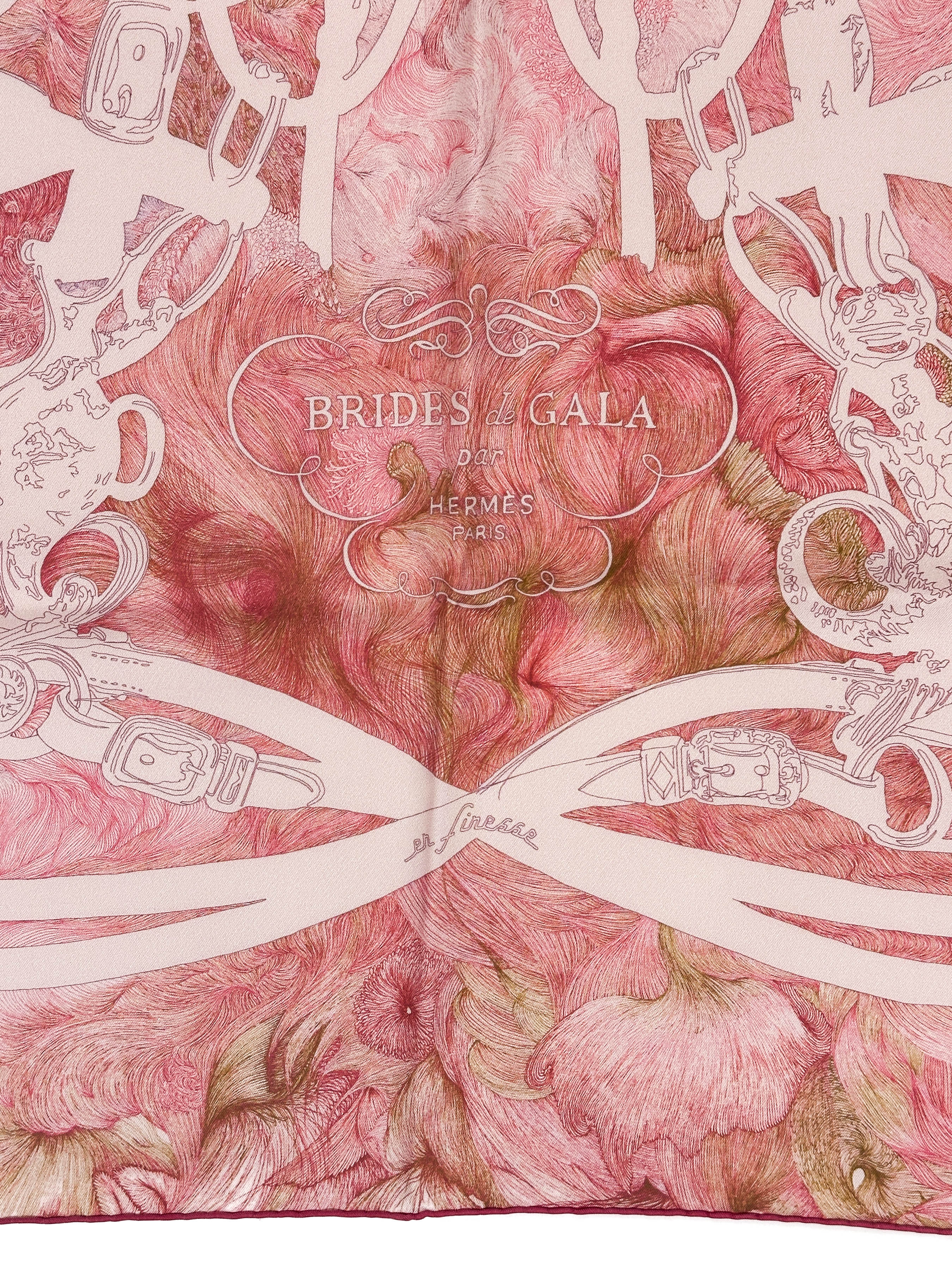 Hermès Brides de Gala Finesse 90