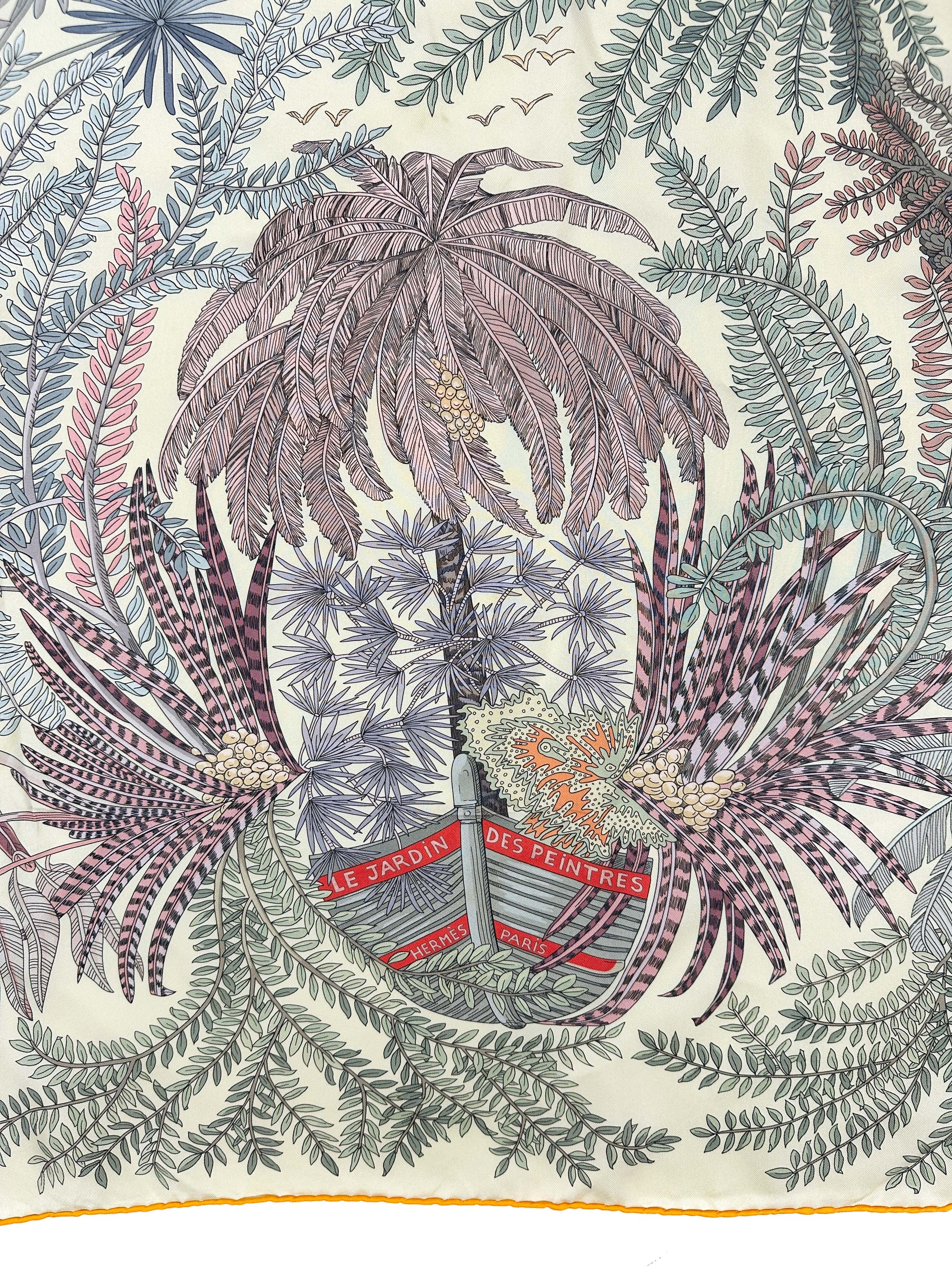Hermès Le Jardin des Peintres Double Face 90