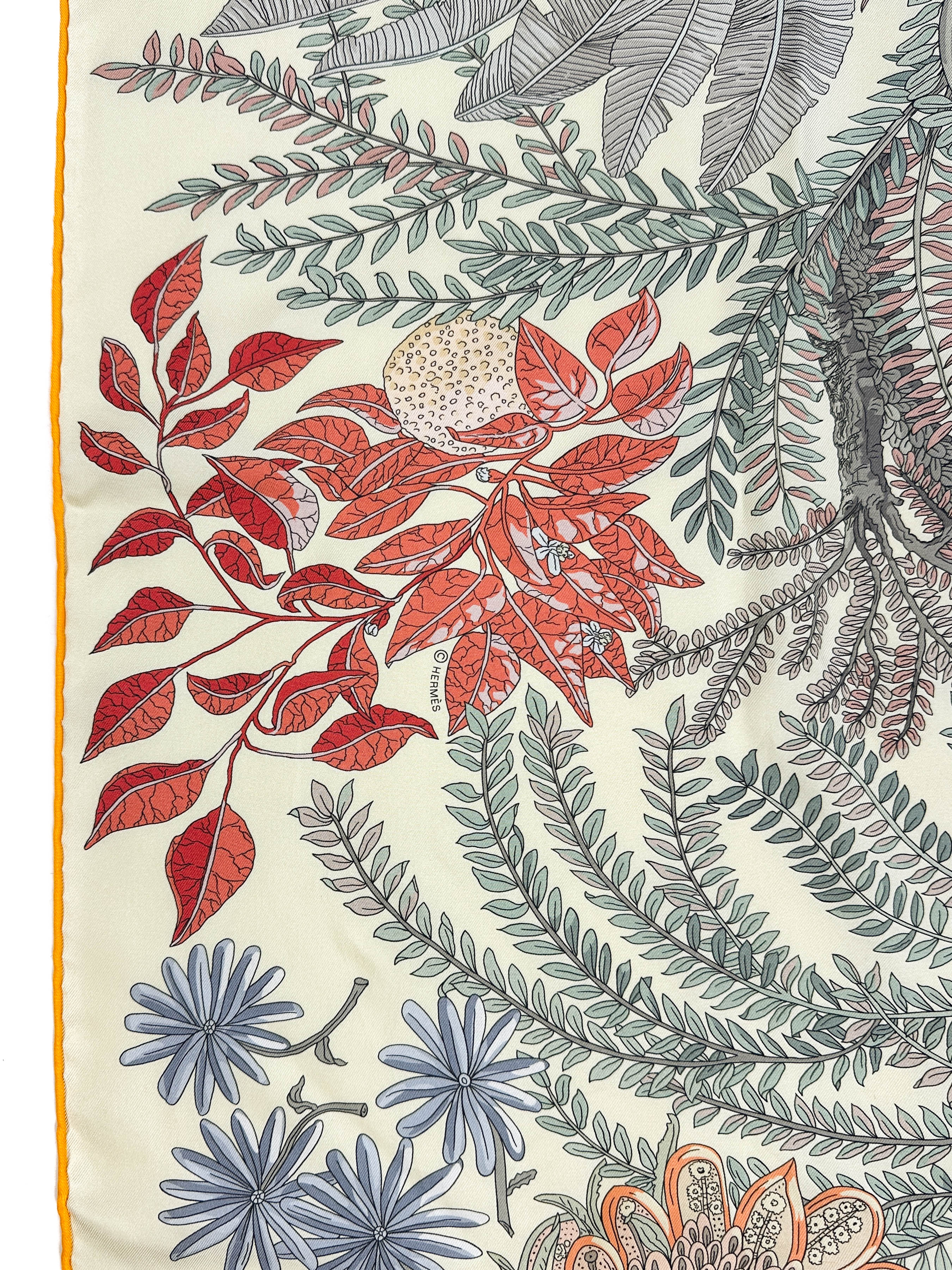 Hermès Le Jardin des Peintres Double Face 90