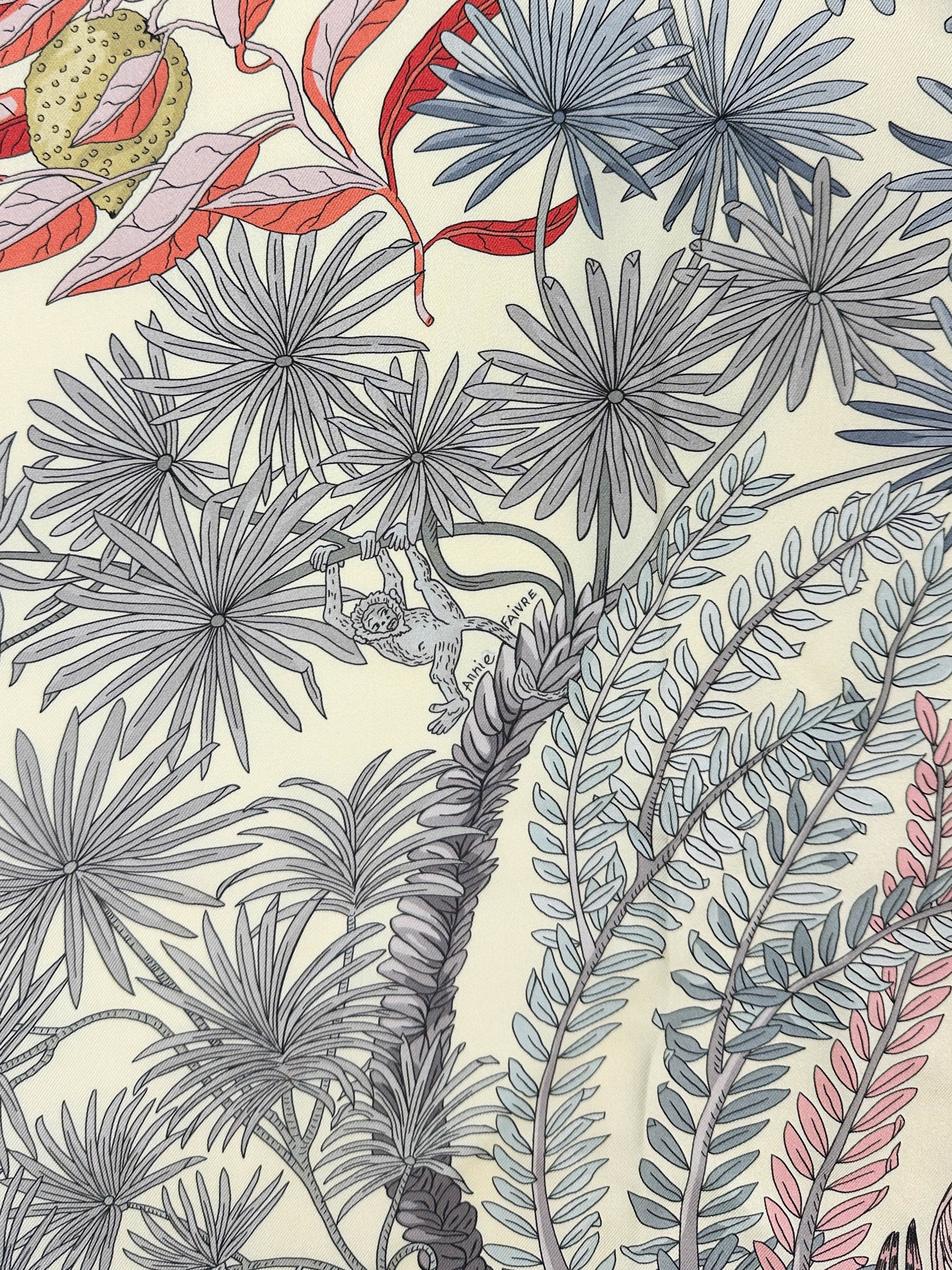 Hermès Le Jardin des Peintres Double Face 90