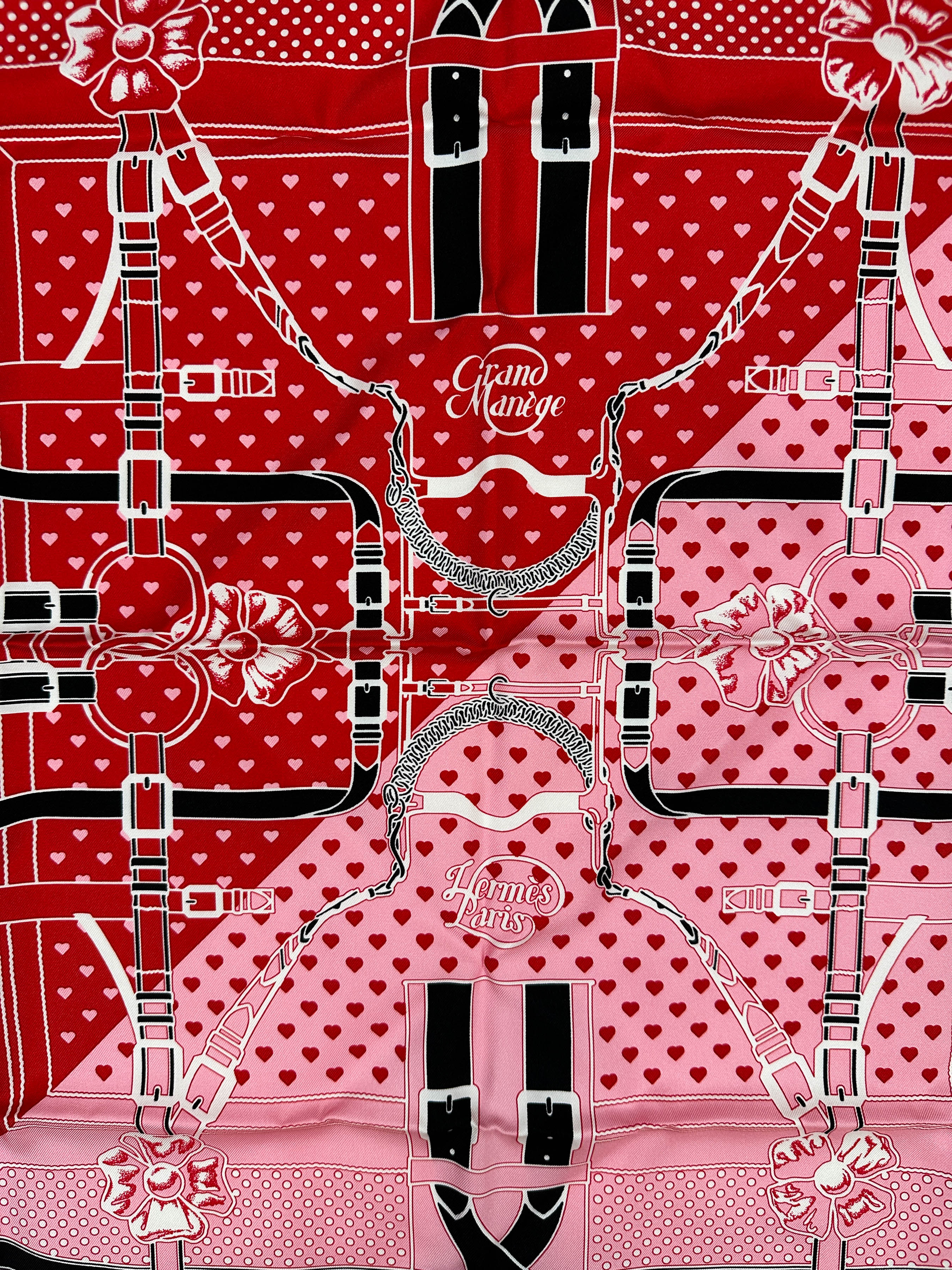 Hermès Le Grand Manège Bandana Love 70