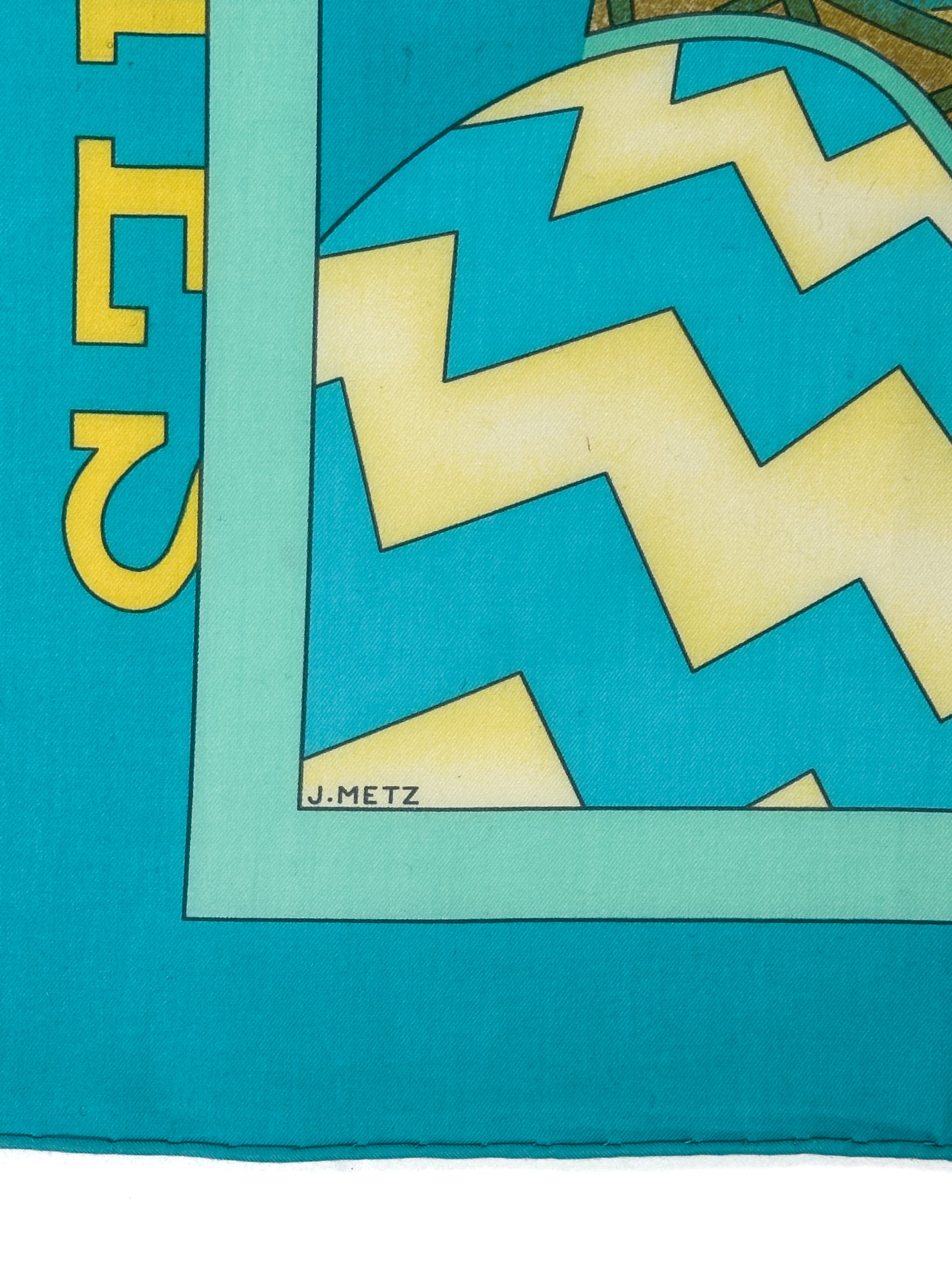 Hermès Les Printemps Cotton 70