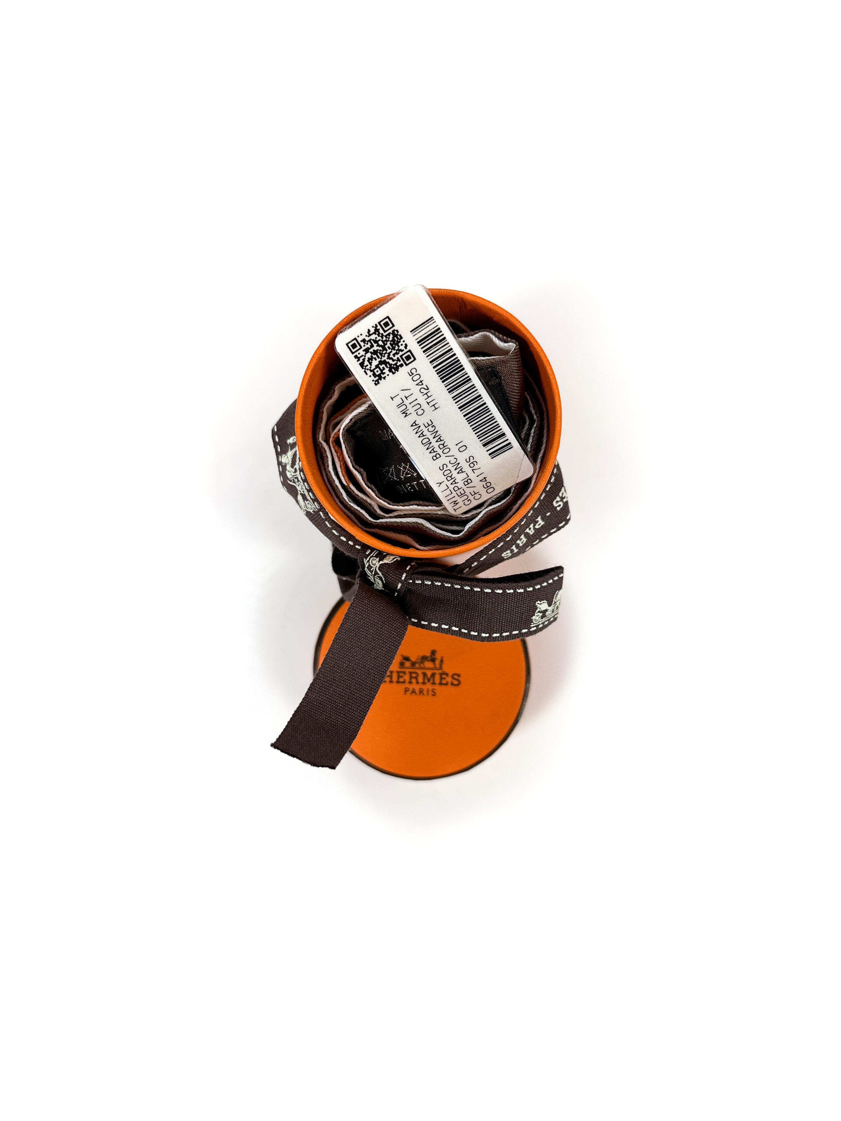 Hermès Guépards Bandana Twilly