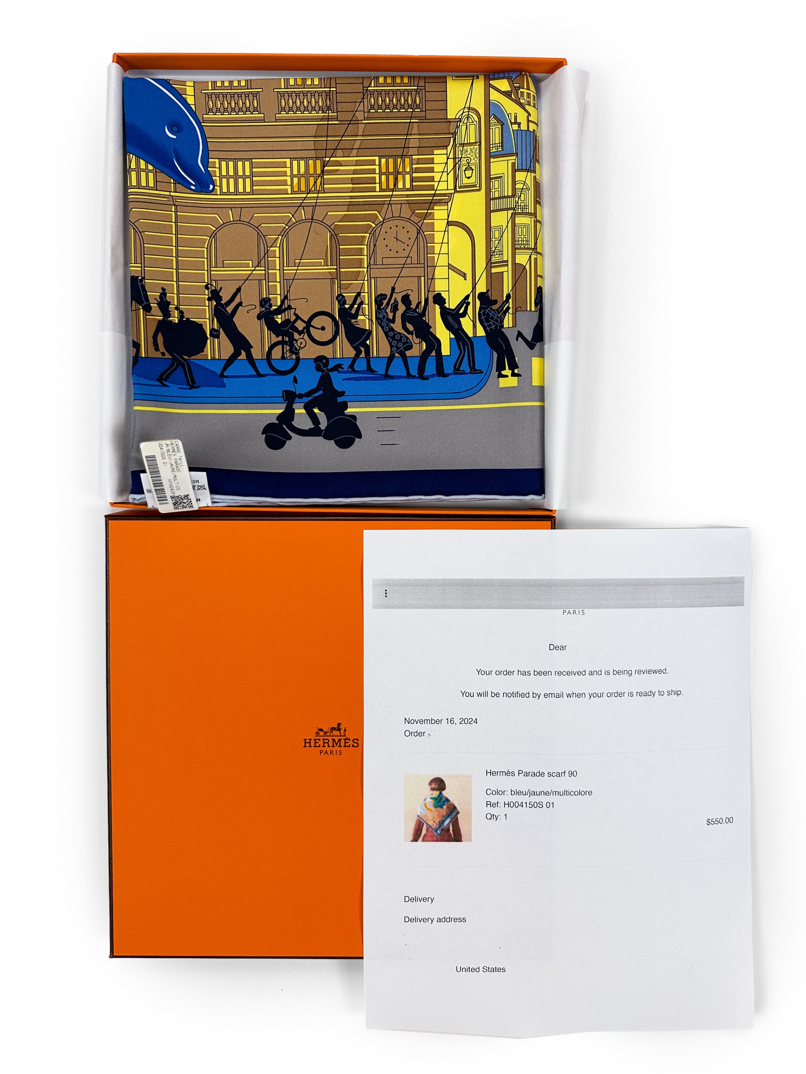 Hermès Parade Scarf 90