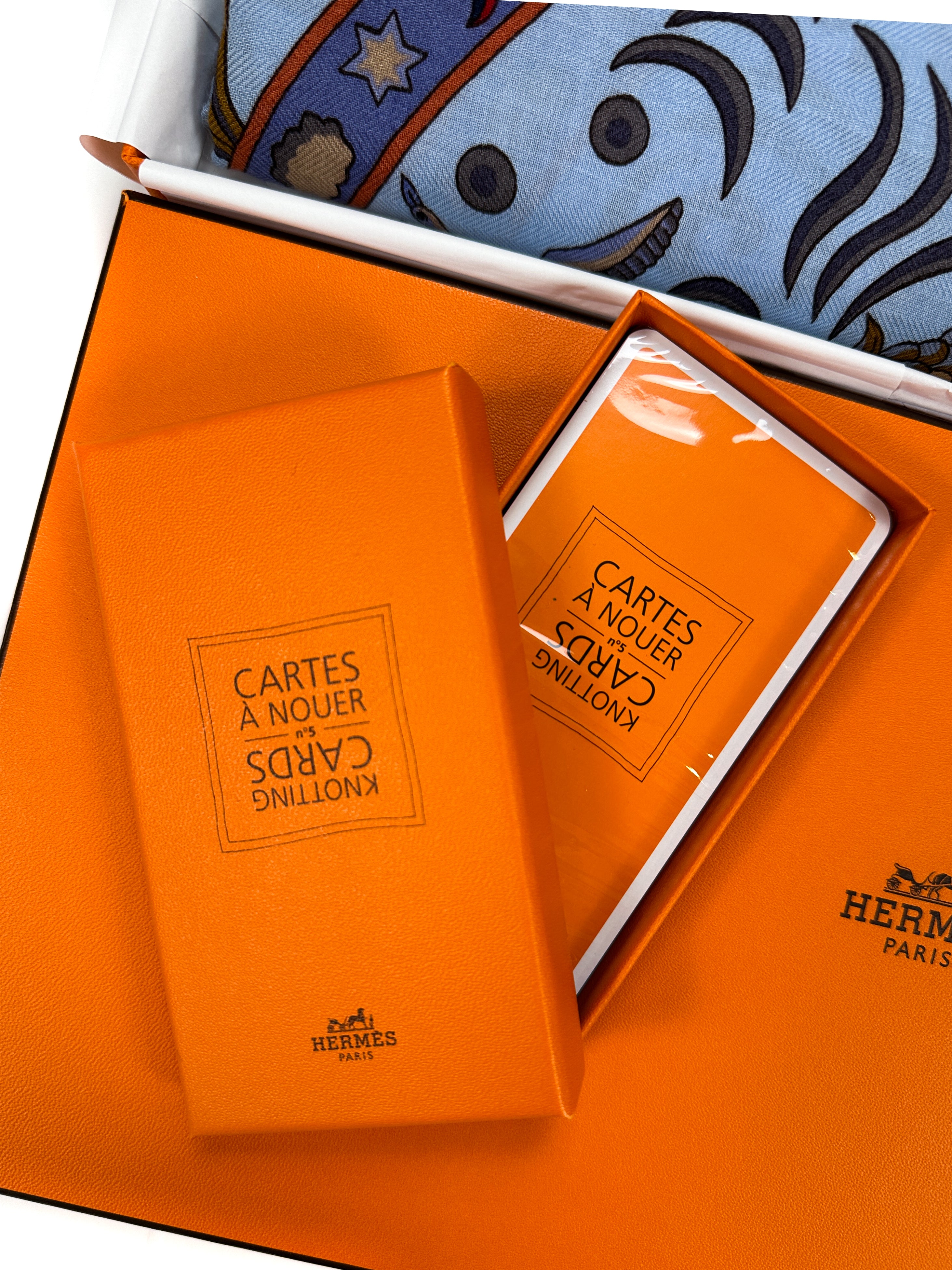 Hermès Peuple Du Vent Cashmere Silk 140