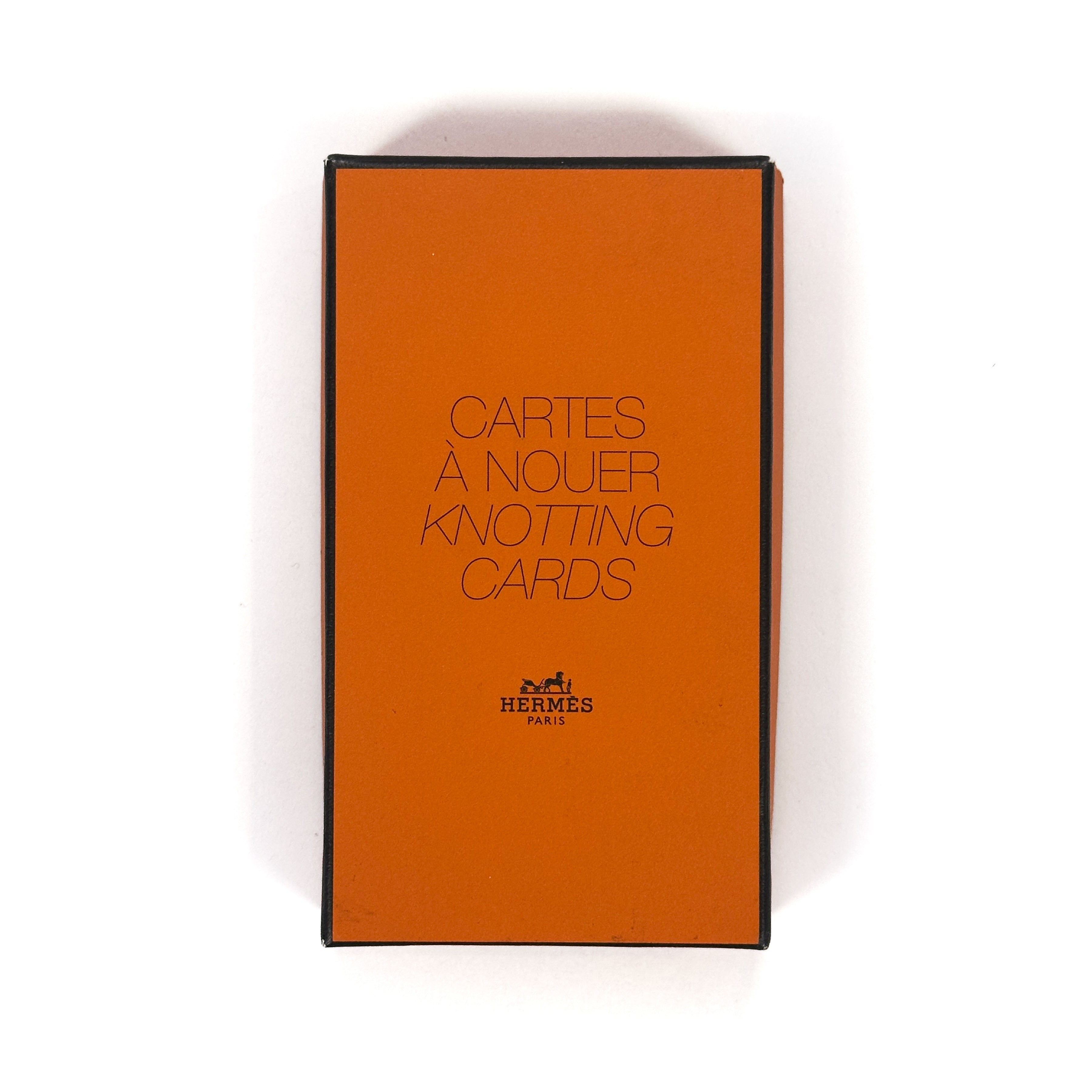 Hermès Knotting Cards: N°1