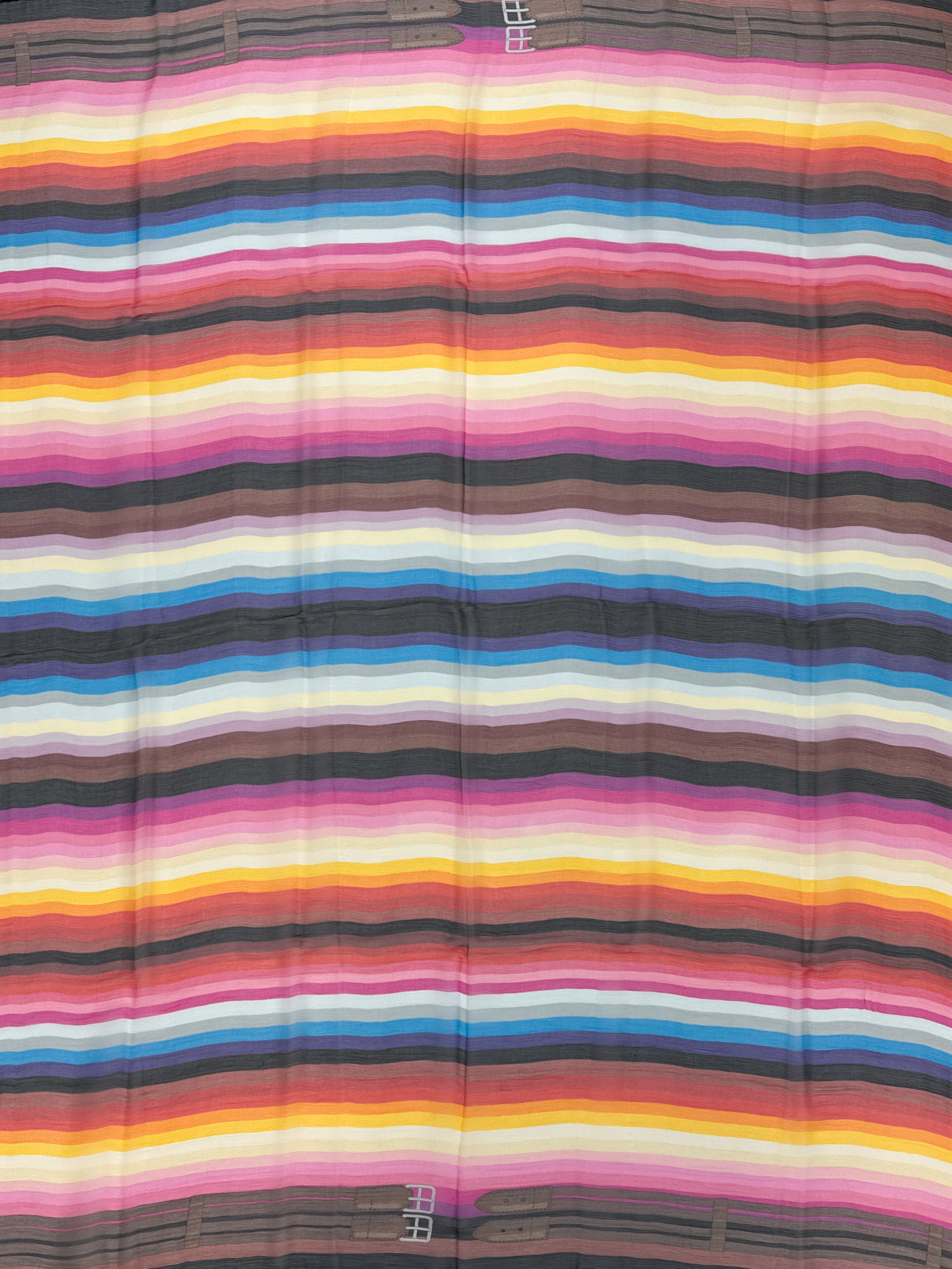 Hermès Rayures Mexicaines Mousseline 140