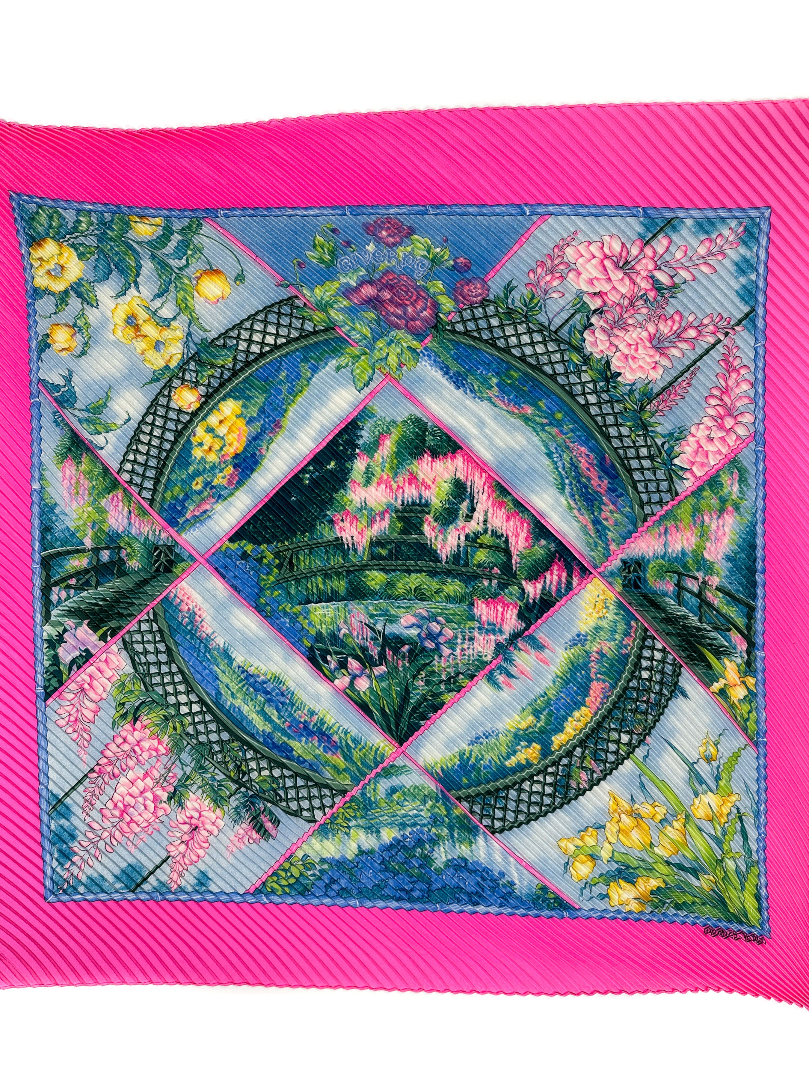 Hermès Giverny Plissé 90