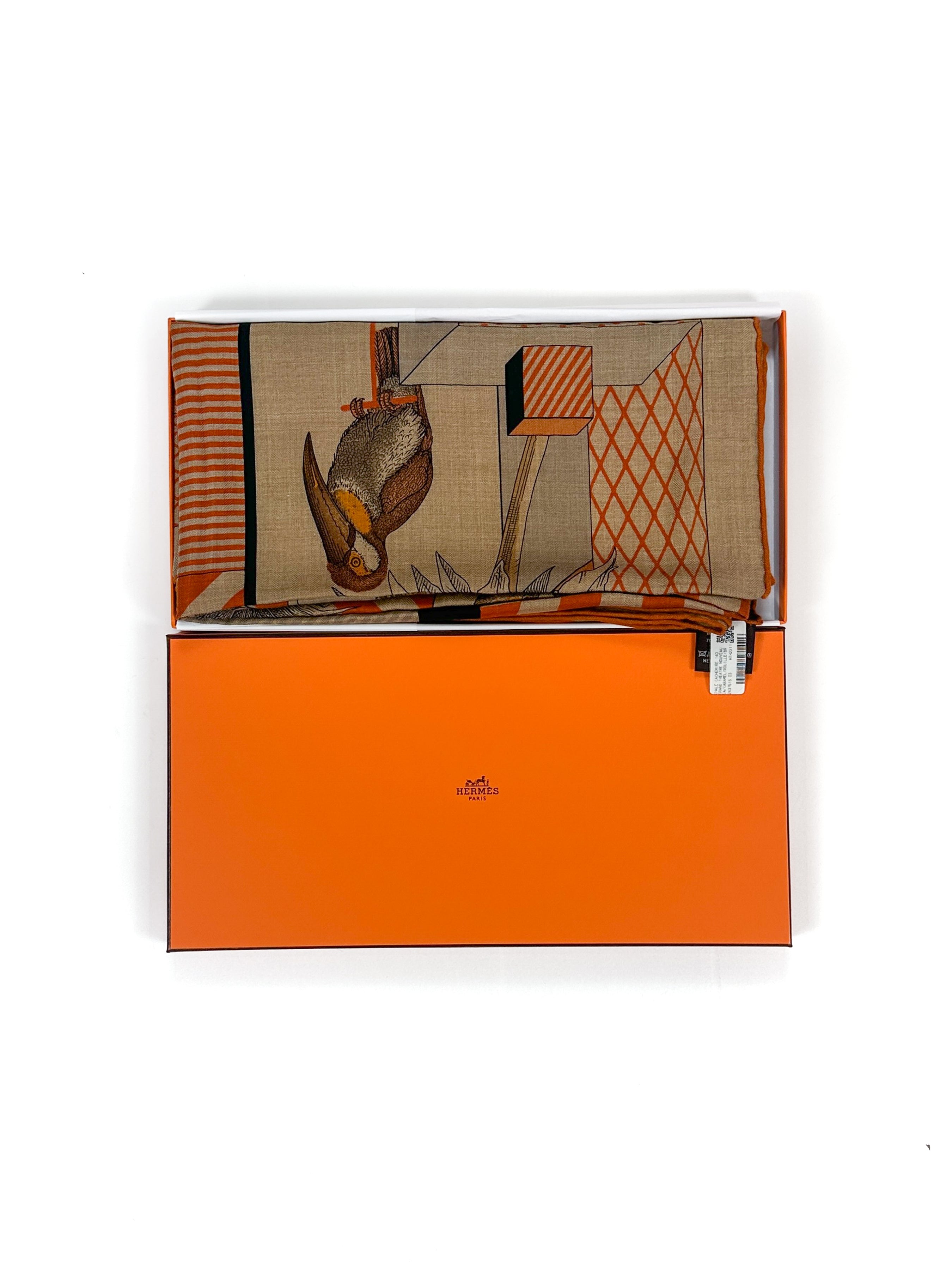 Hermès Grand Théâtre Nouveau Cashmere Silk 140