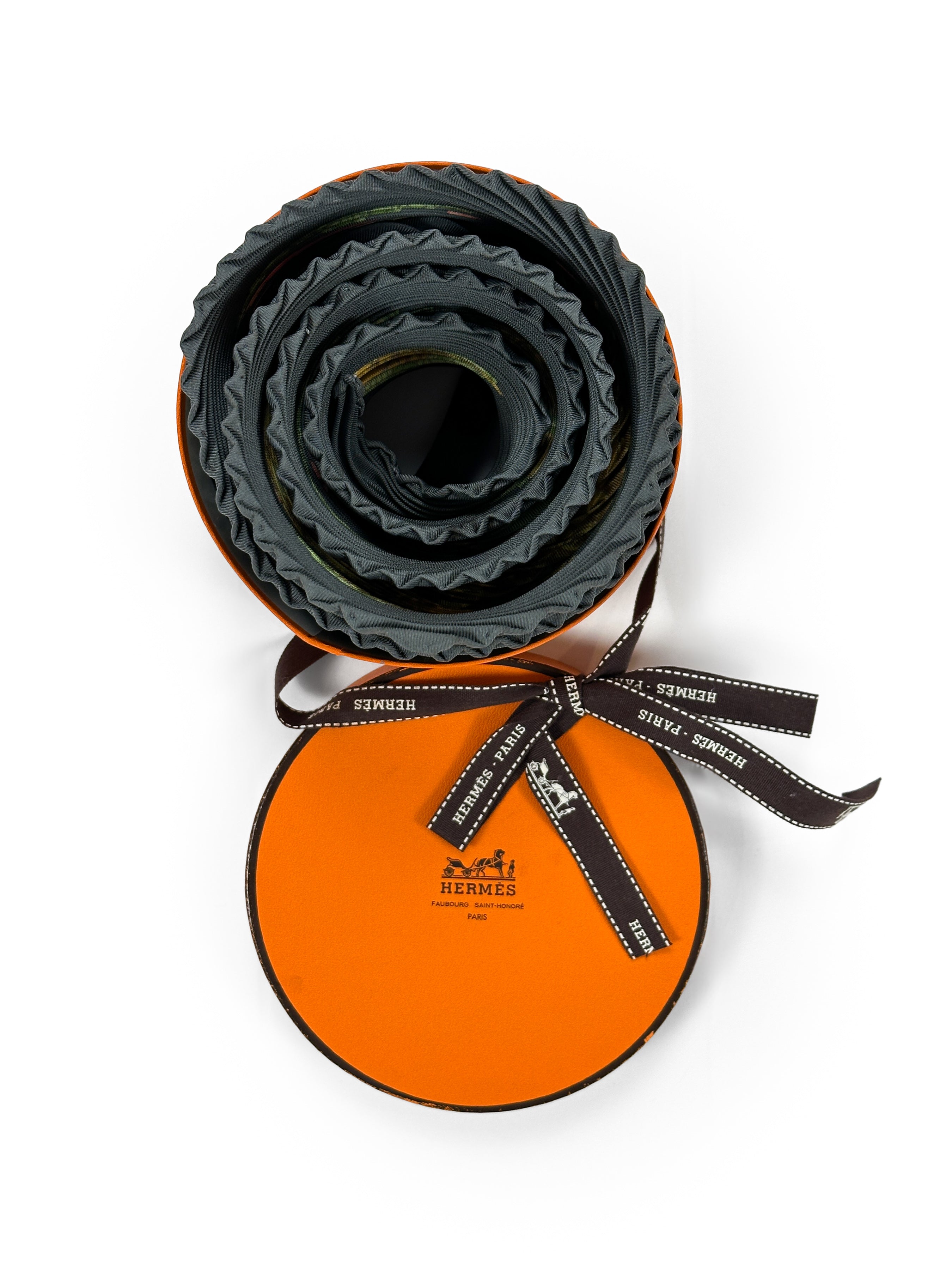 Hermès Selles a Housse Plissé 90