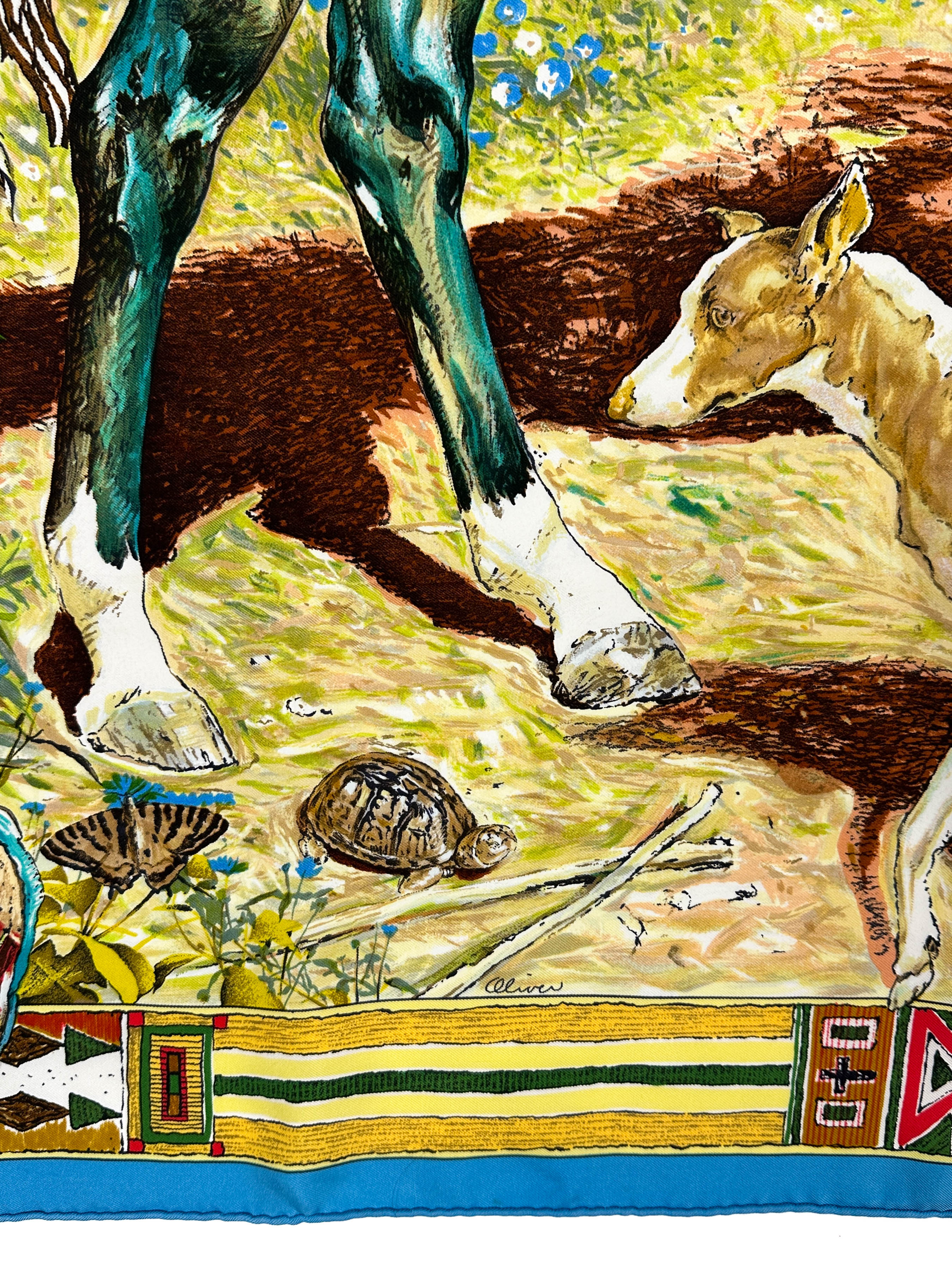 Hermès Les Cheyennes First Edition 90