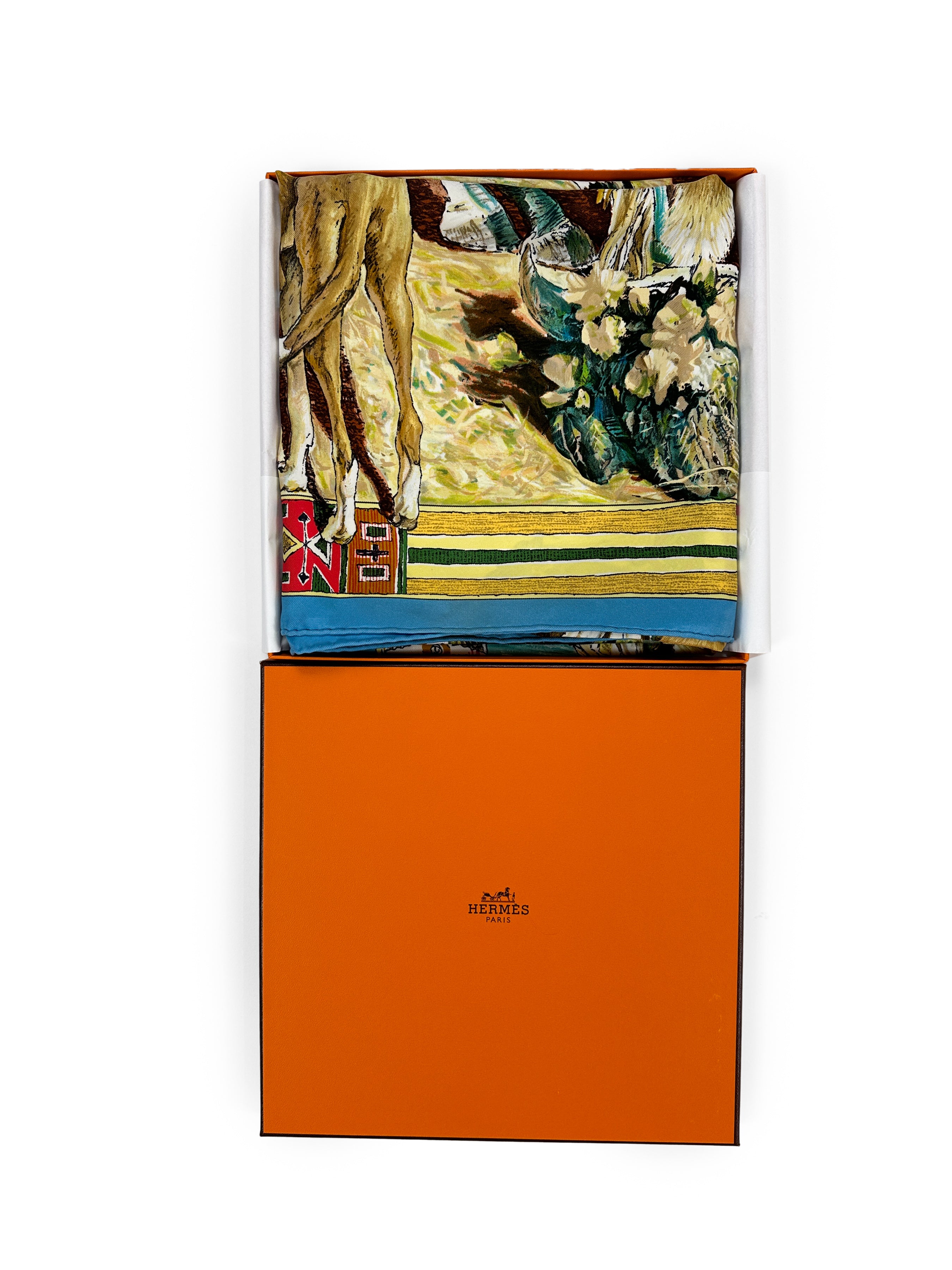 Hermès Les Cheyennes 90