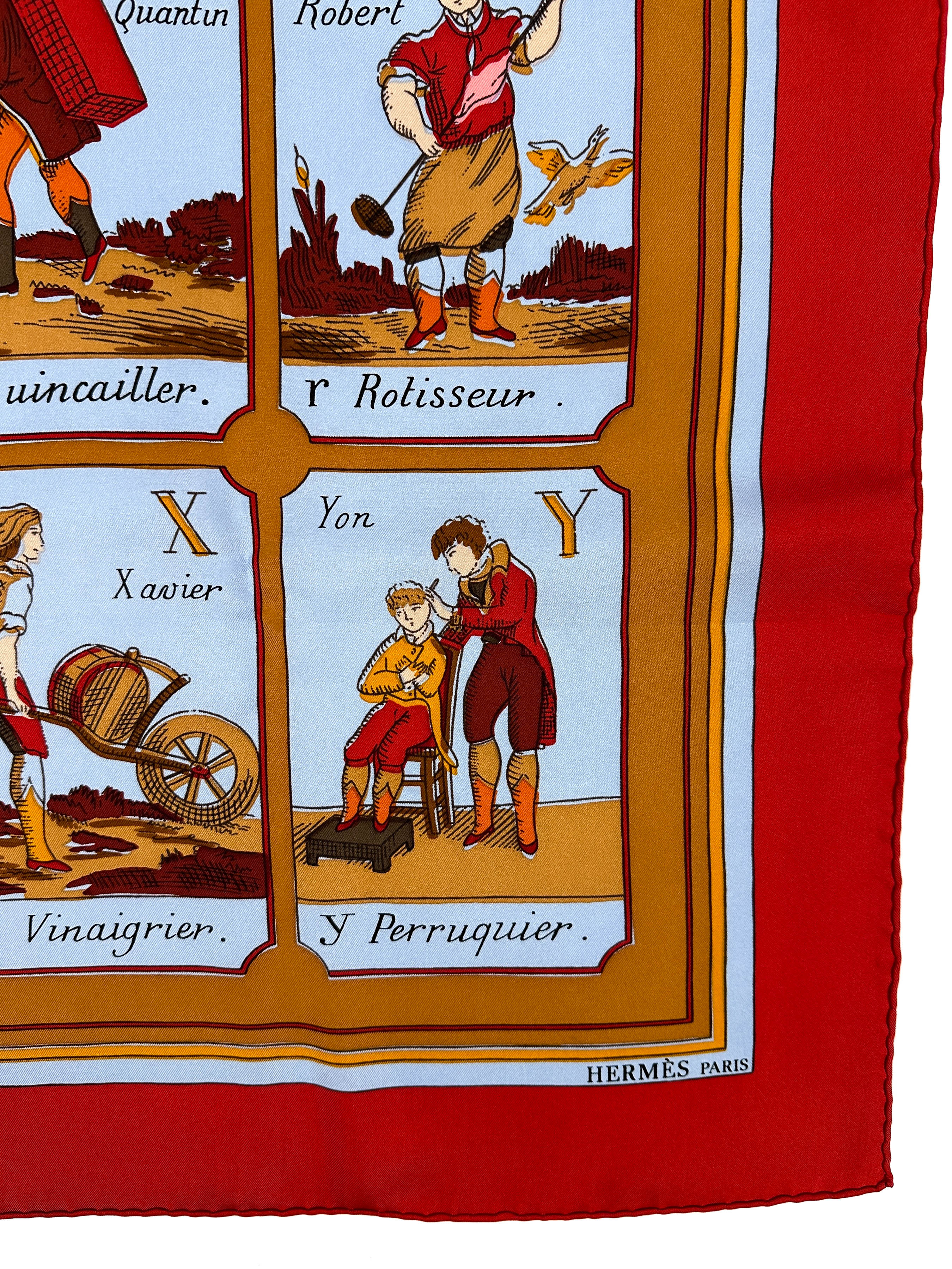 エルメス HERMES カレ90 ANIMAL ALPHABET　カシシル brandbayshop_v0091745800