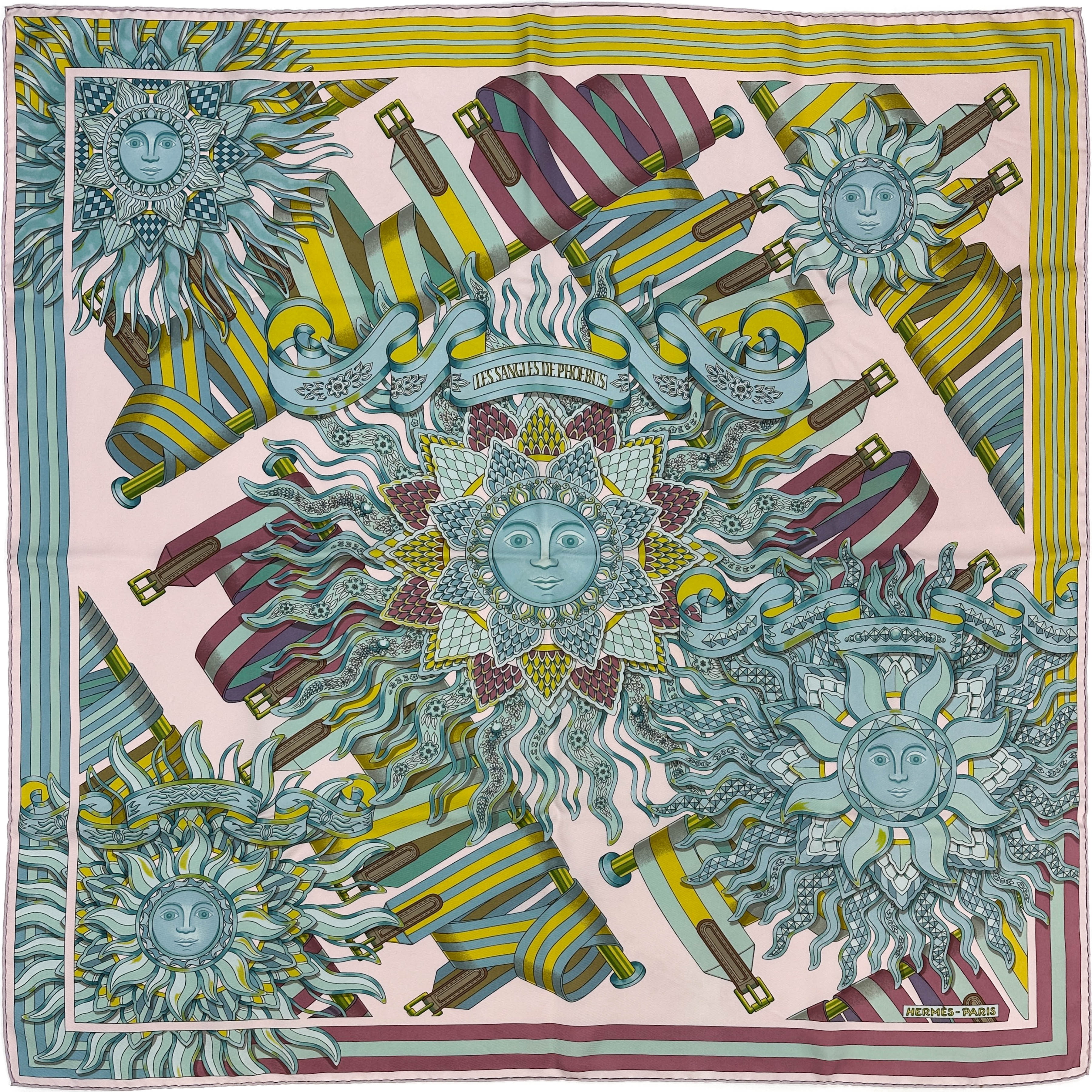 Hermès Les Sangles de Phoebus 90