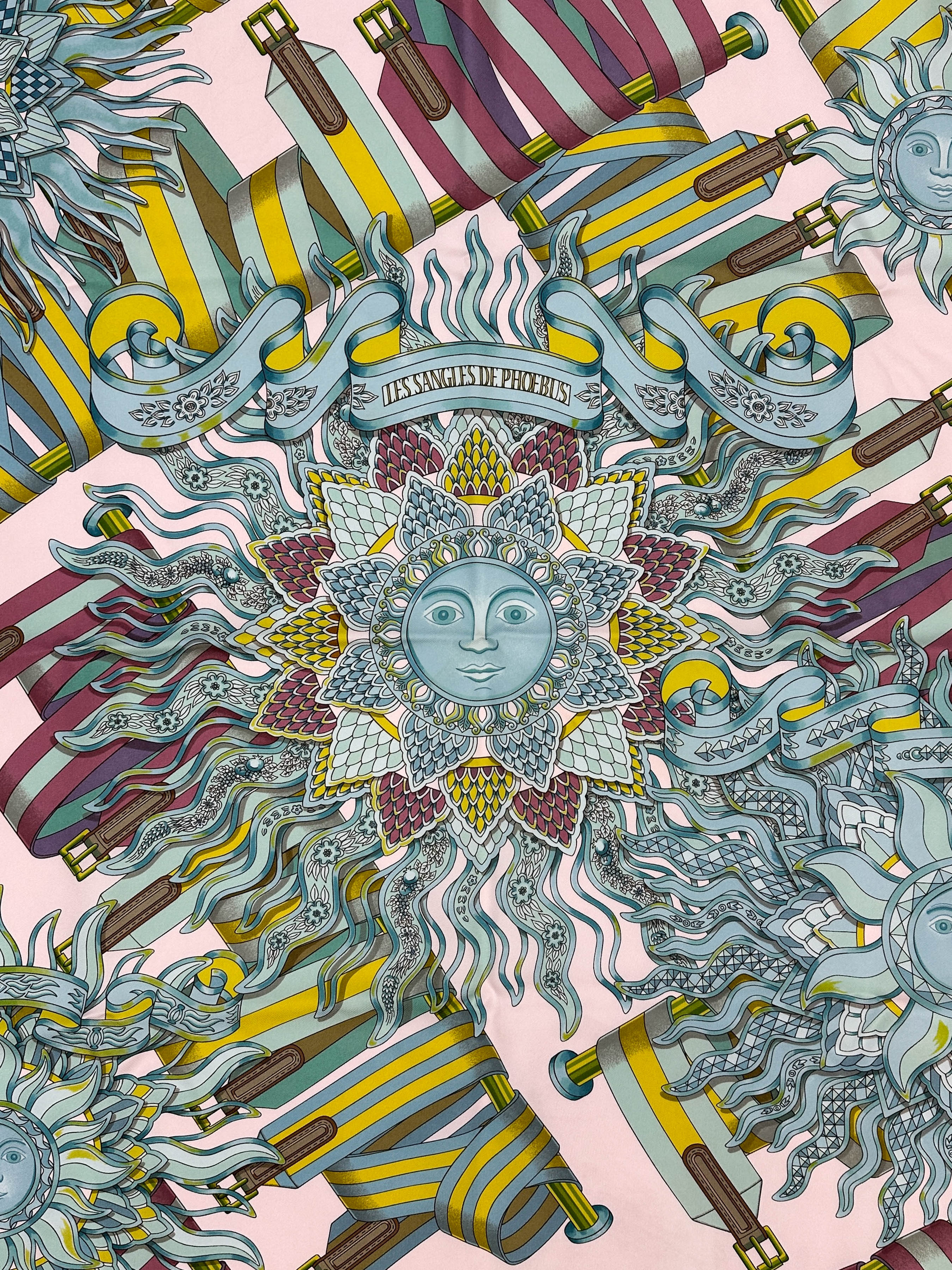 Hermès Les Sangles de Phoebus 90