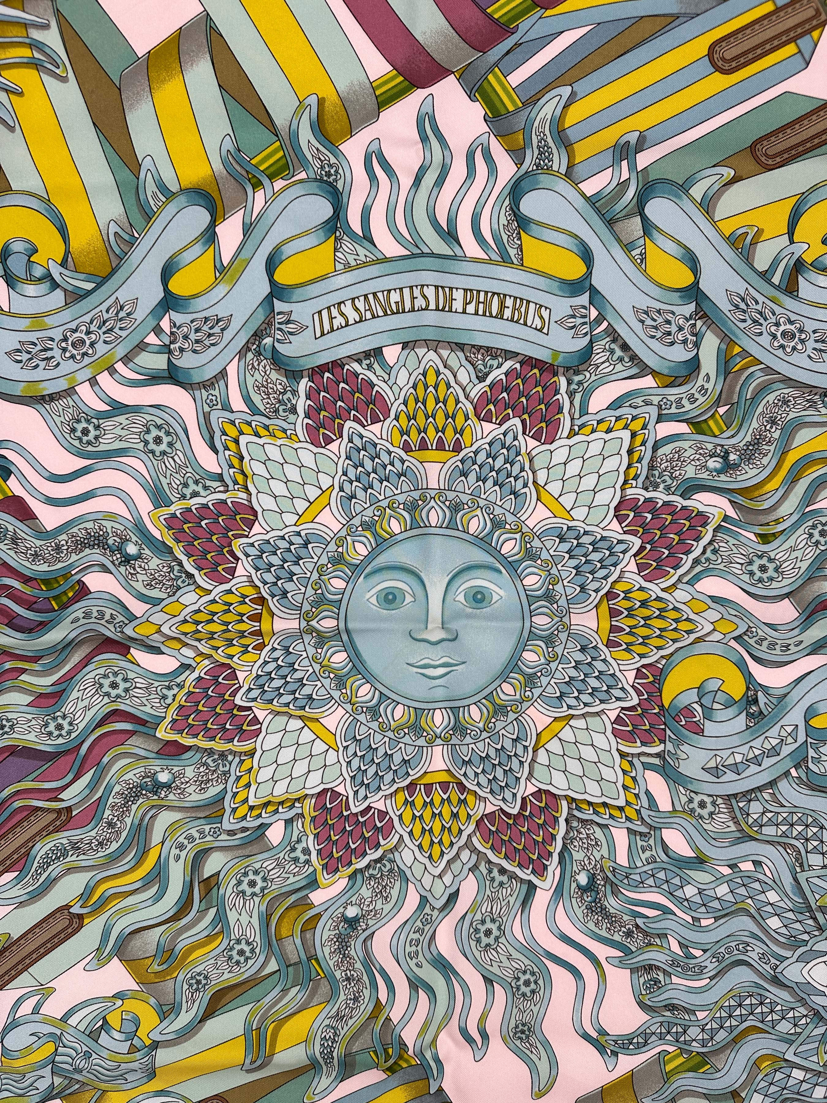 Hermès Les Sangles de Phoebus 90