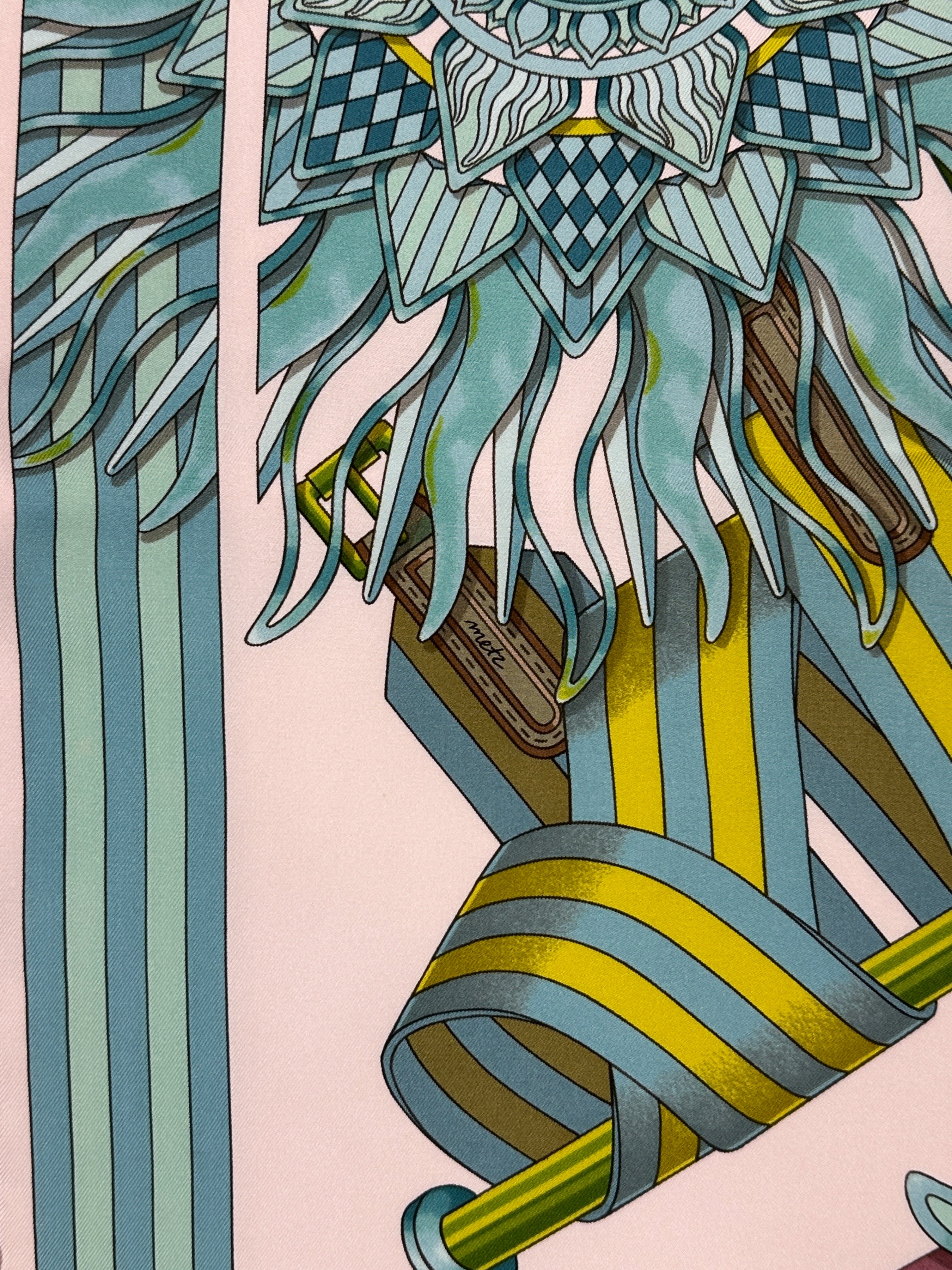 Hermès Les Sangles de Phoebus 90