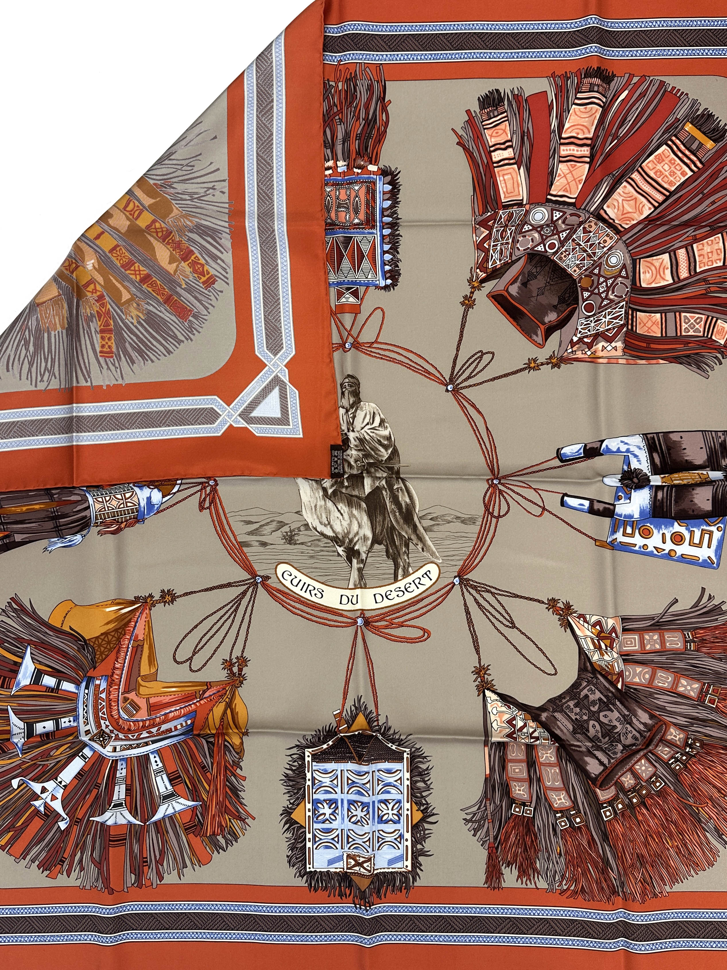 Hermès Cuirs du Désert 90