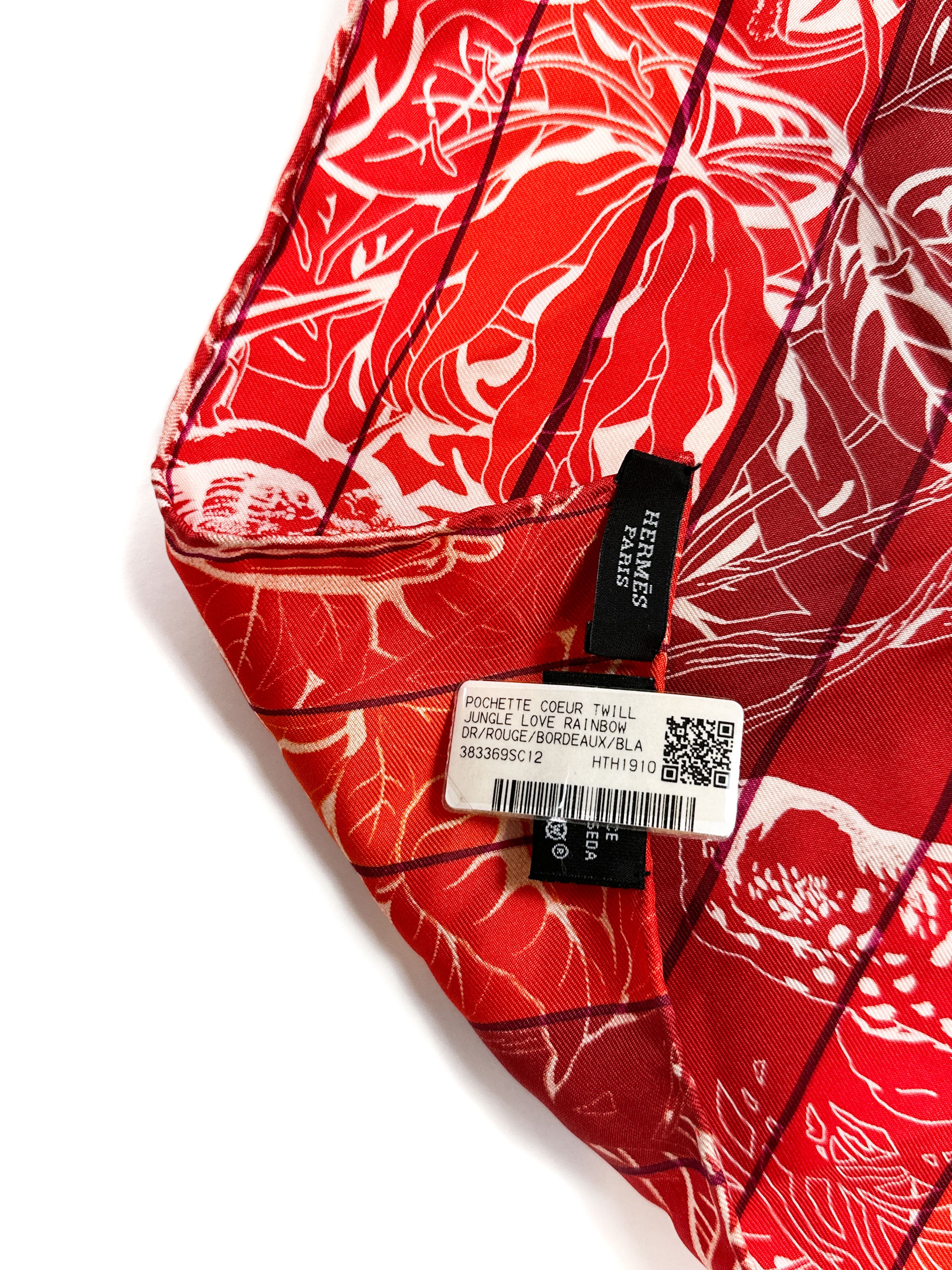 Hermès Jungle Love Rainbow Heart