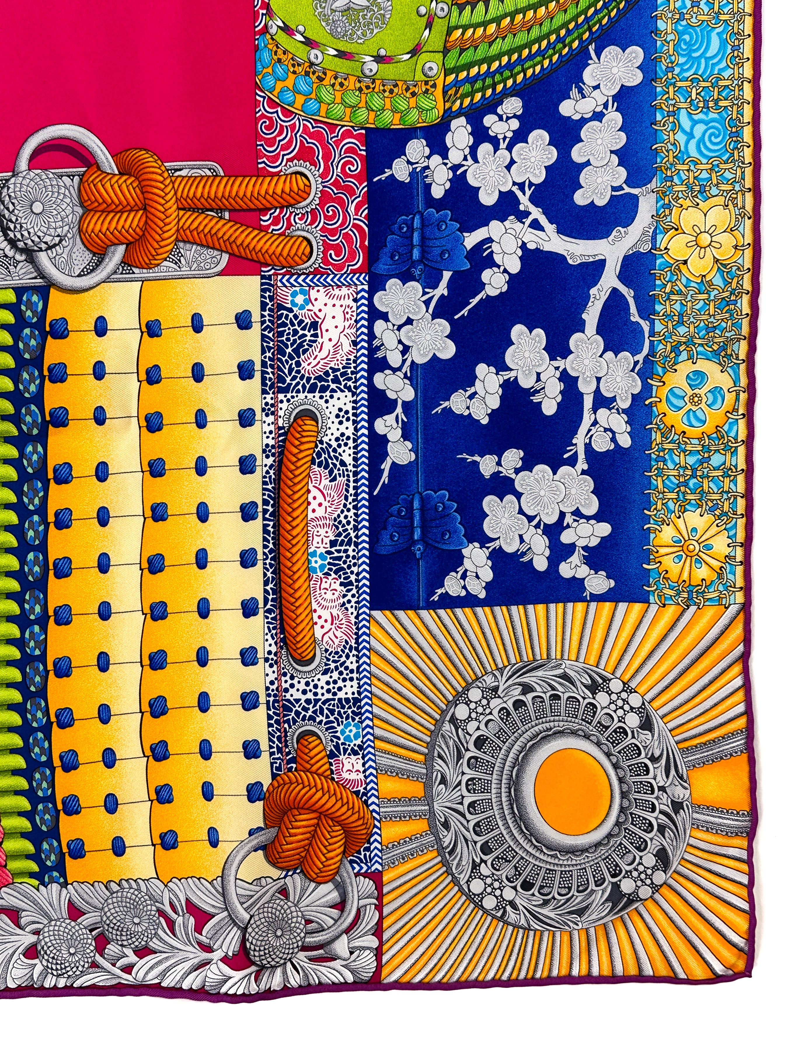 Hermès Parures de Samourais 90