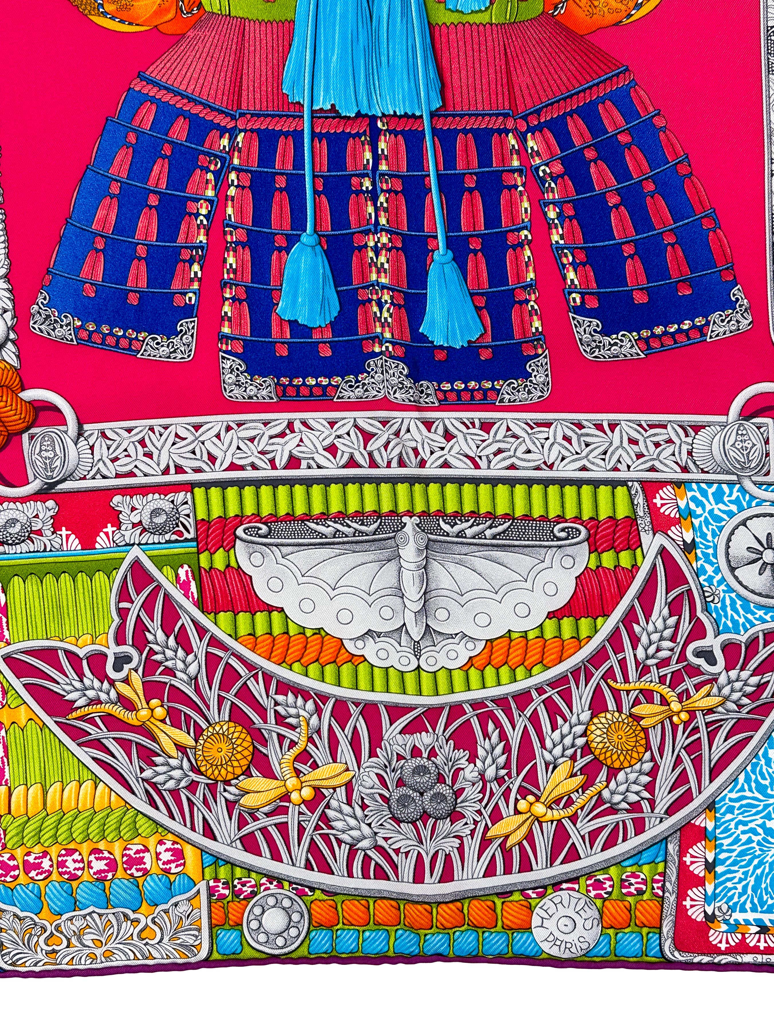 Hermès Parures de Samourais 90
