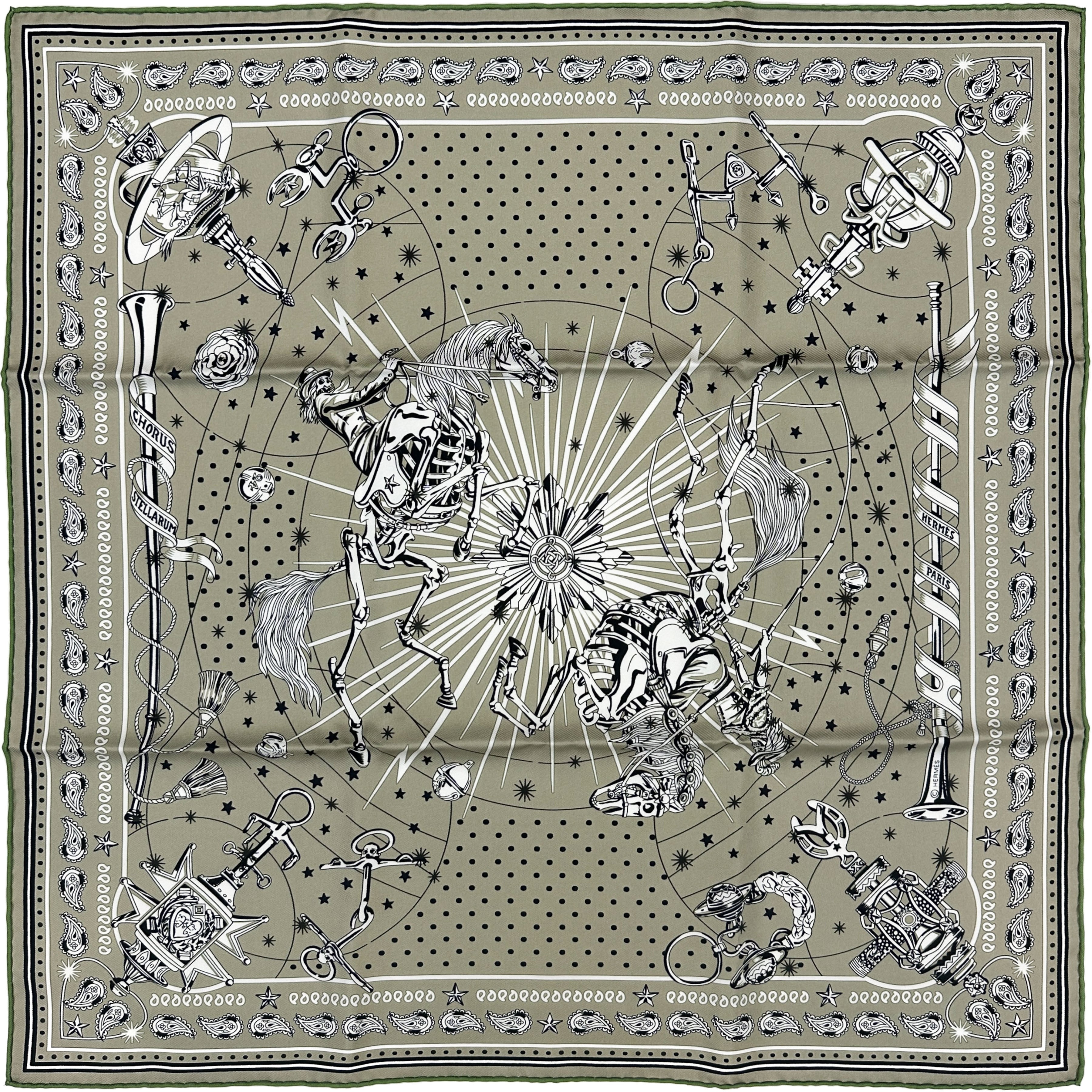Hermès Chorus Stellarum Bandana 55