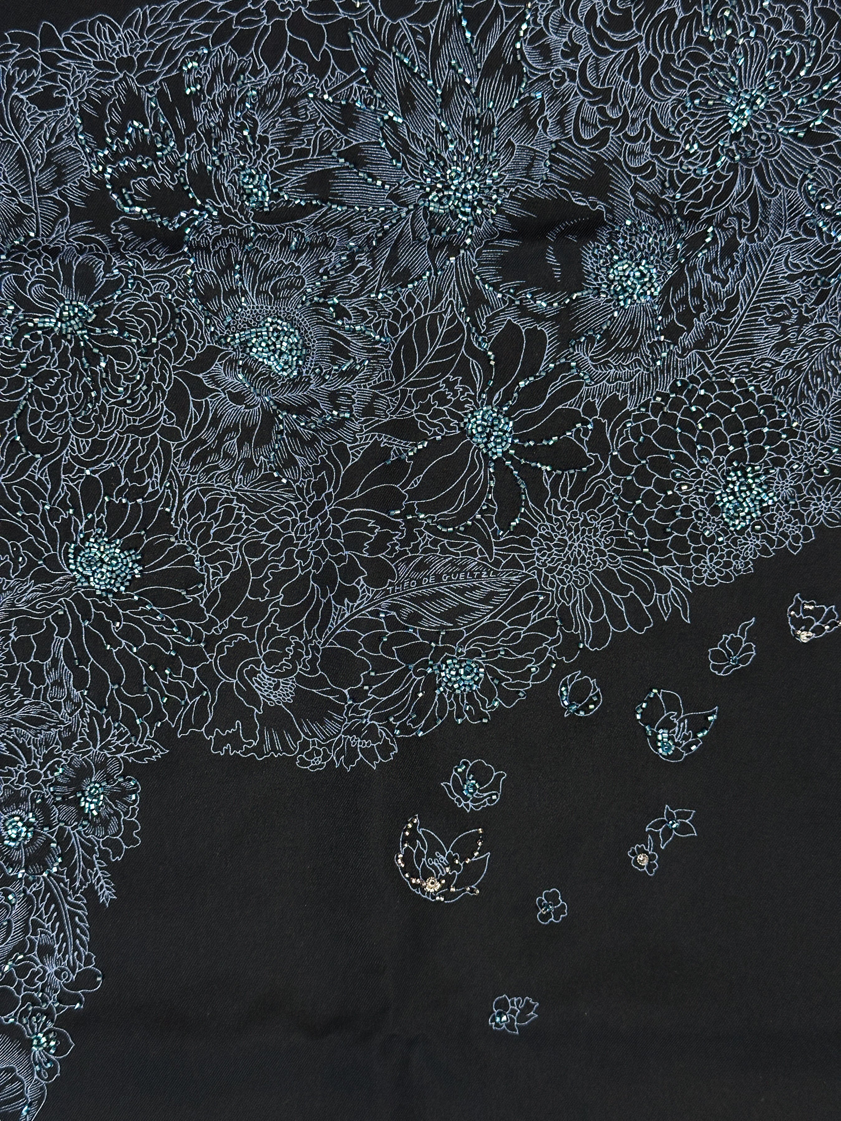 Hermès Robe Légère Beaded Exceptional 90