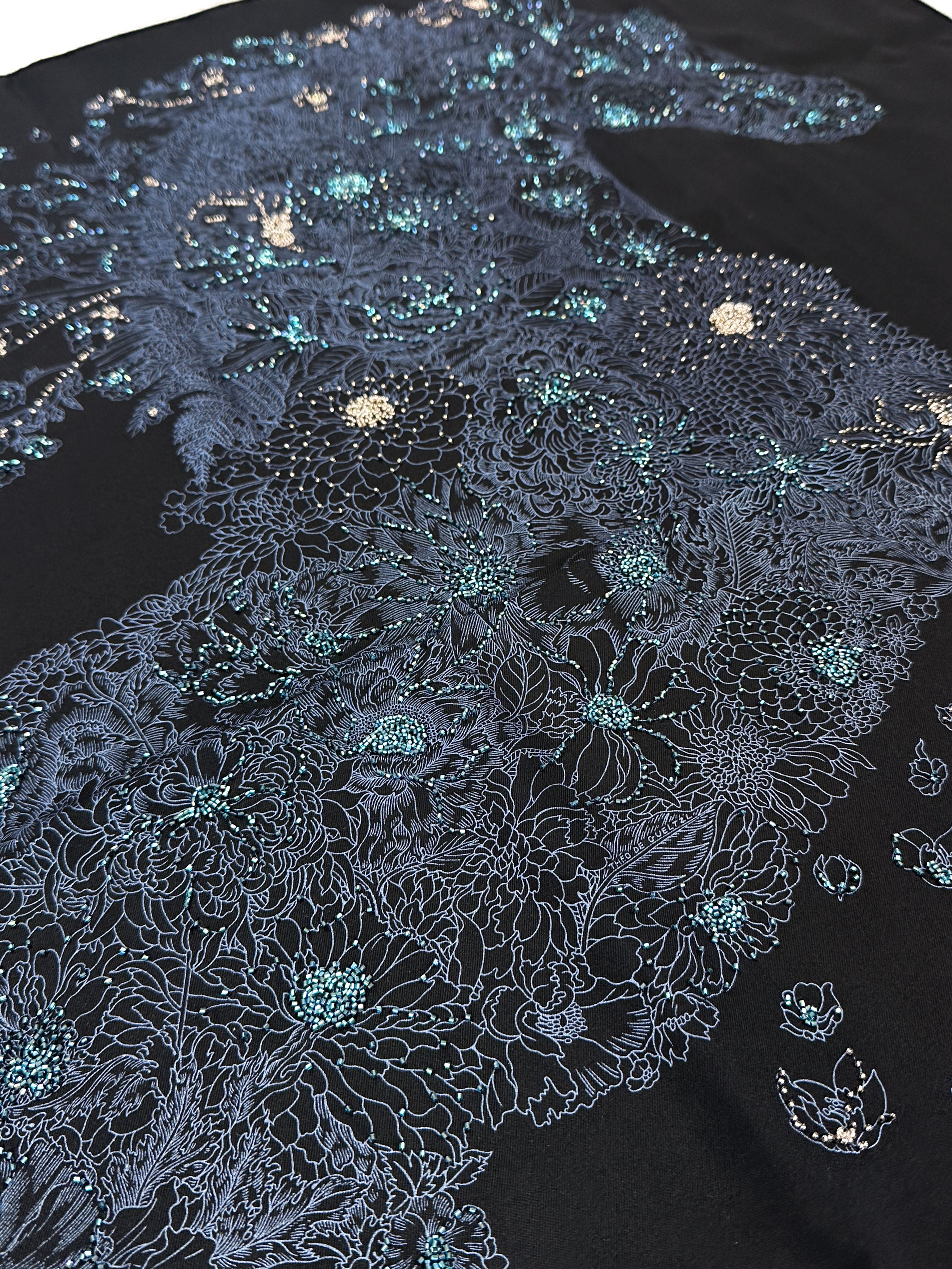 Hermès Robe Légère Beaded Exceptional 90