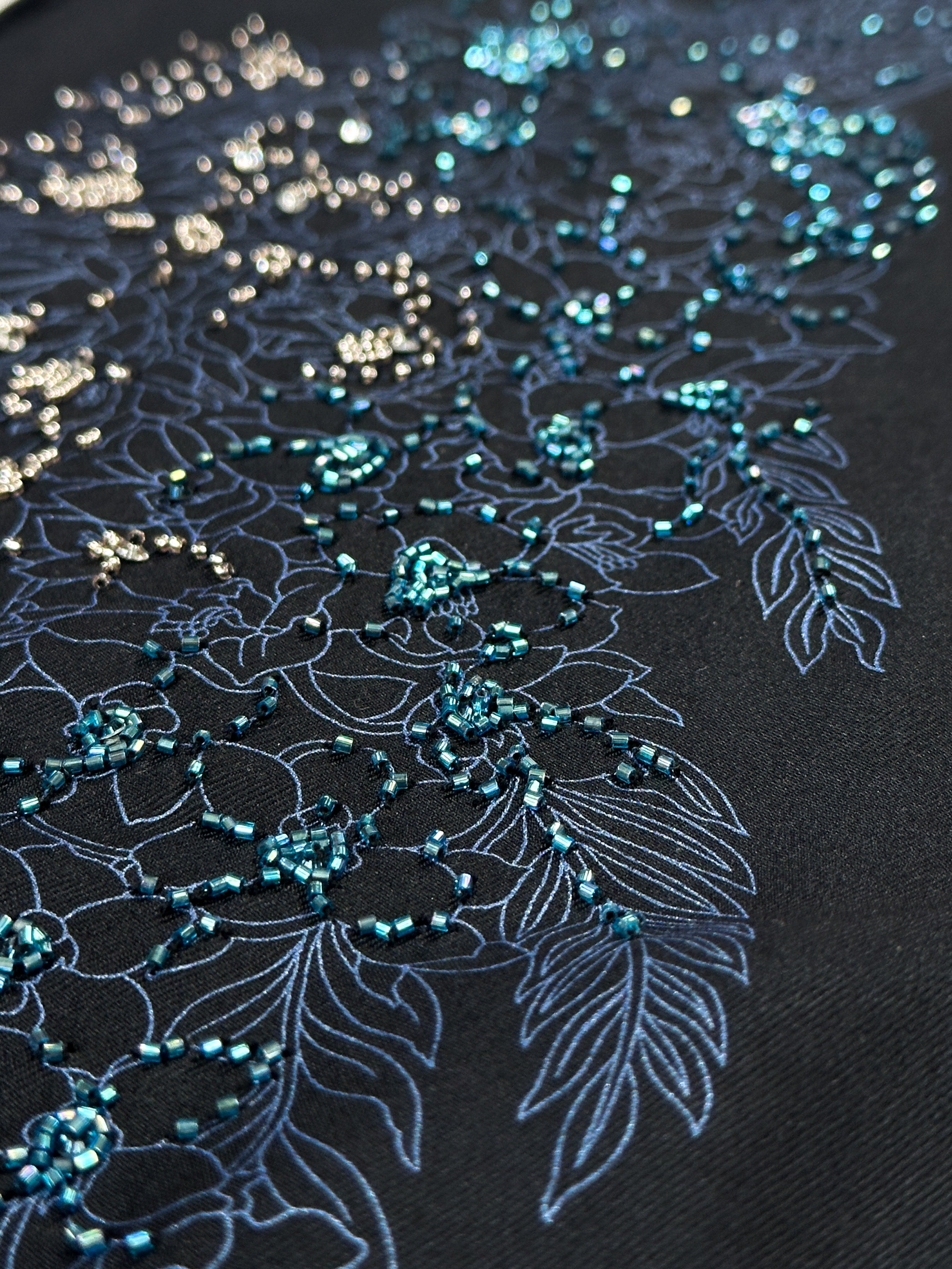 Hermès Robe Légère Beaded Exceptional 90